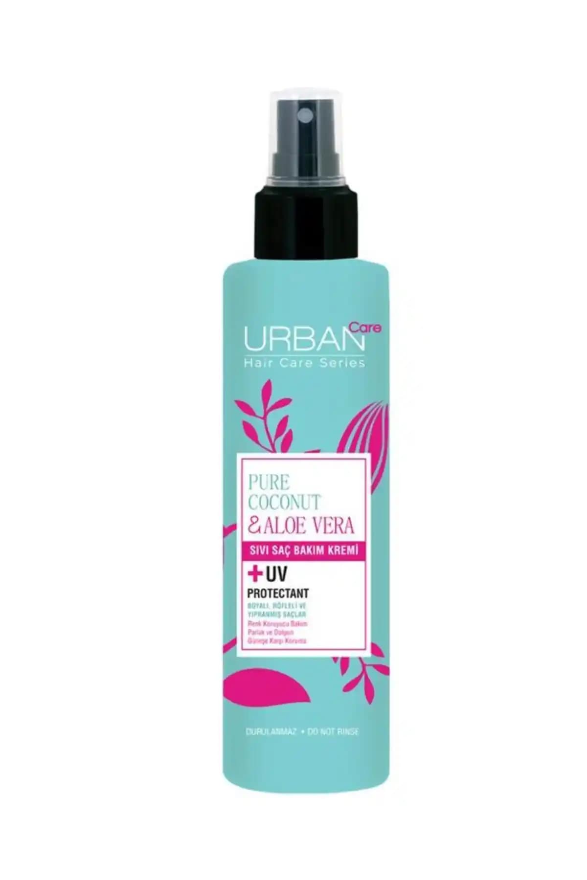 Urban Care Pure Coconut Aloe Vera Sıvı Saç Bakım Kremi Doğal ve Güçlendirici Formülüyle Saçlara Parlaklık Kazandırır
