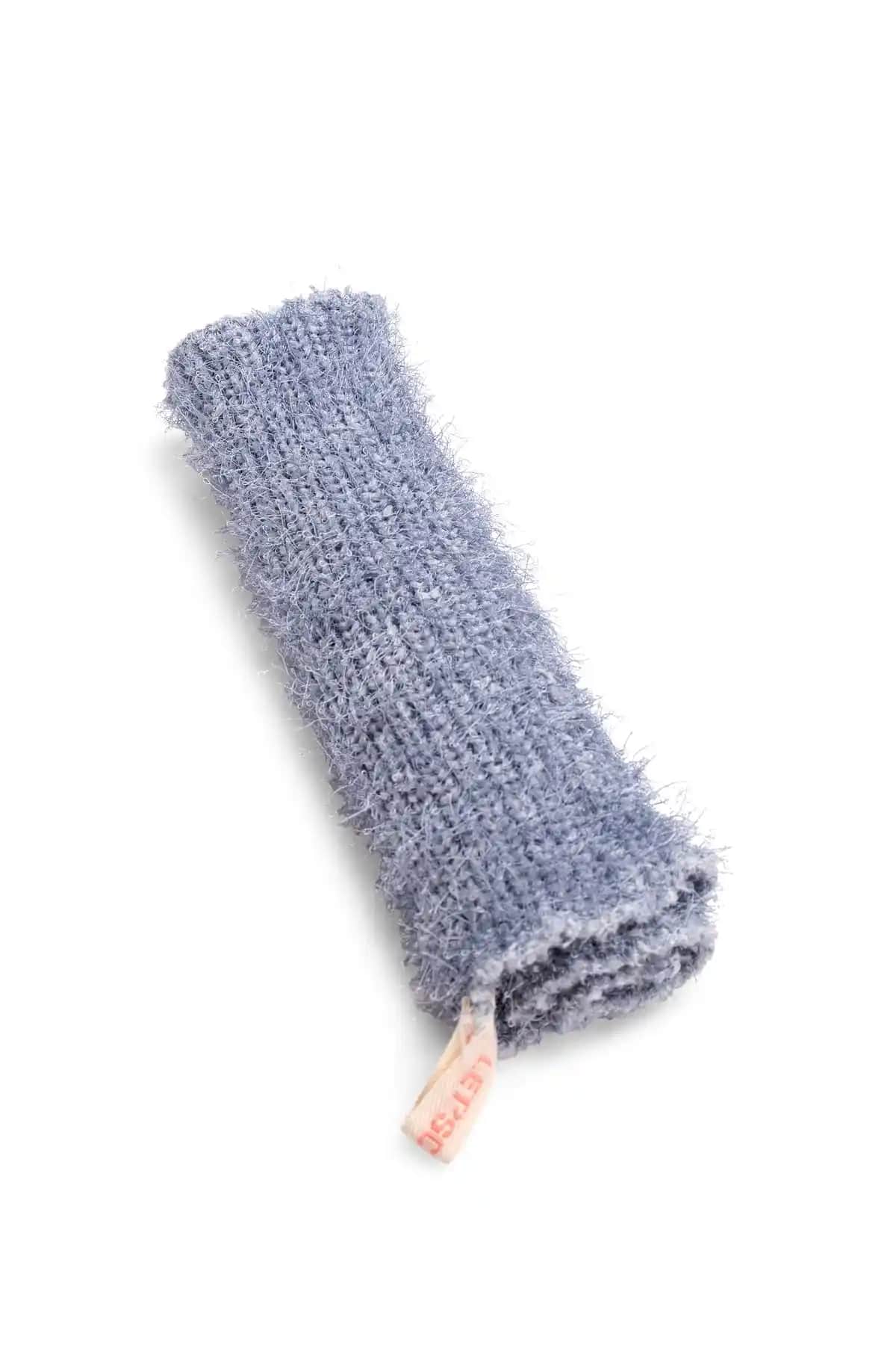 LET'SCRUB Süper Esnek Mavi Banyo Lifi: Dayanıklı ve Hassas Ciltler İçin Uygun Ürün