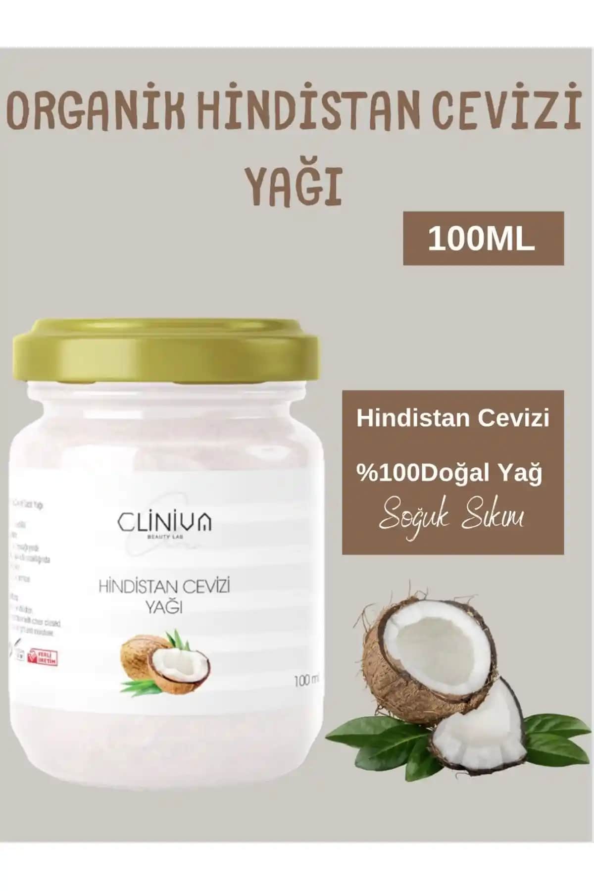 Cliniva Hindistan Cevizi Yağı: Doğal ve Çok Yönlü Bakım İçin Güvenilir Seçenek