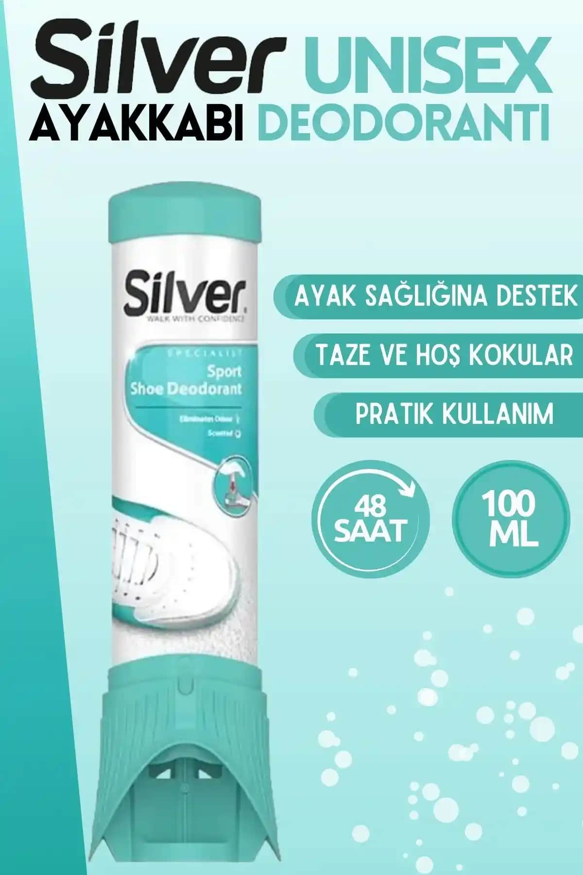 Silver Ayakkabı Deodorantı: Koku Giderici ve Hijyen Sağlayan Pratik Çözüm