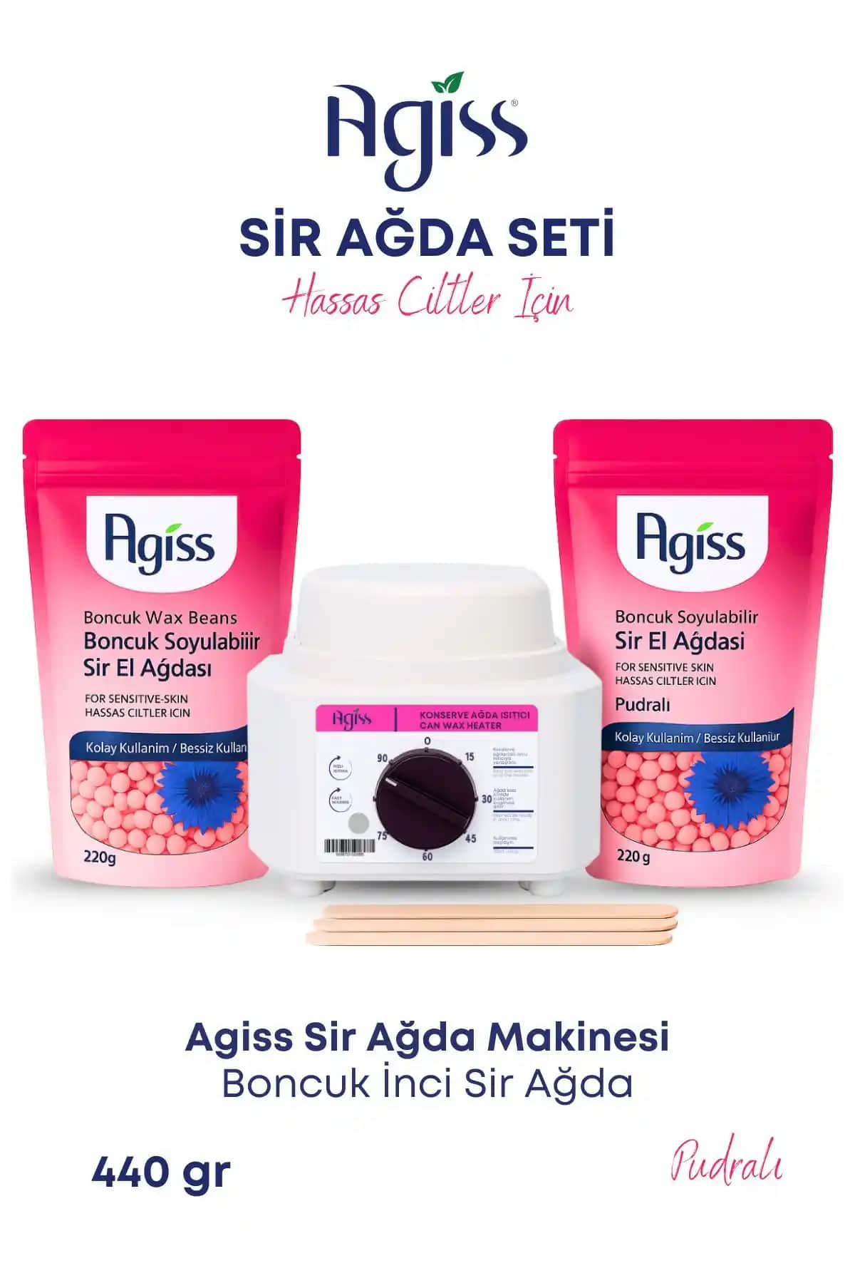 AGISS Sir Ağda Makinesi ve Hassas Ciltler İçin Yenilikçi Ağda Seti Ürün İncelemesi