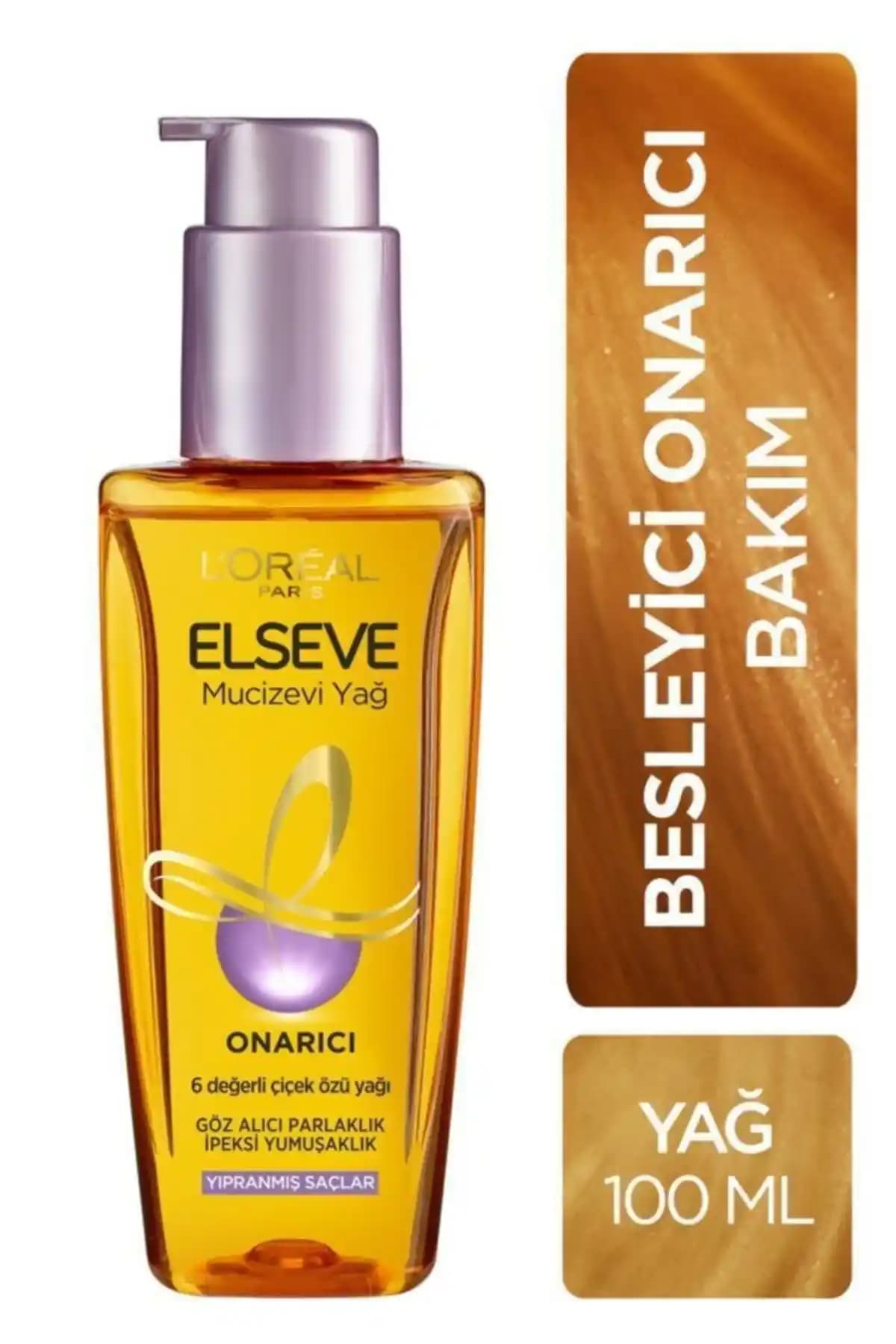 Elseve Kadın Saç Bakım Yağı: Besleyici ve Onarıcı Saç Yağı ile Saçlarınızı Güçlendirin