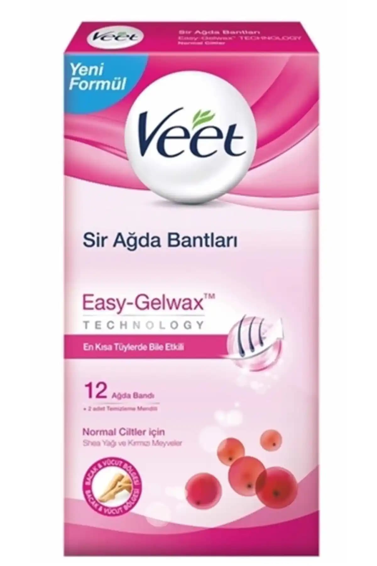 Veet Kolay Kullanım Soğuk Ağda Normal Cilt İçin Etkili ve Pratik Epilasyon Çözümü