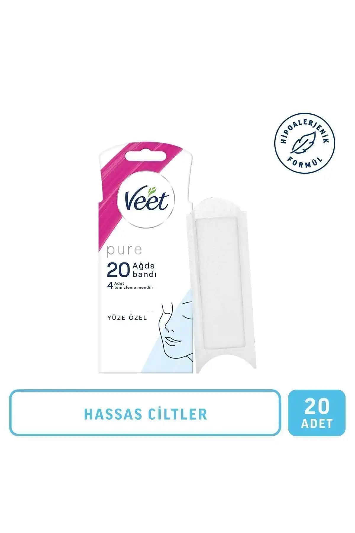 Veet Pure Hipoalerjenik Yüz Bölgesi Sir Ağda: Hassas Ciltler İçin Güvenli ve Etkili Çözüm