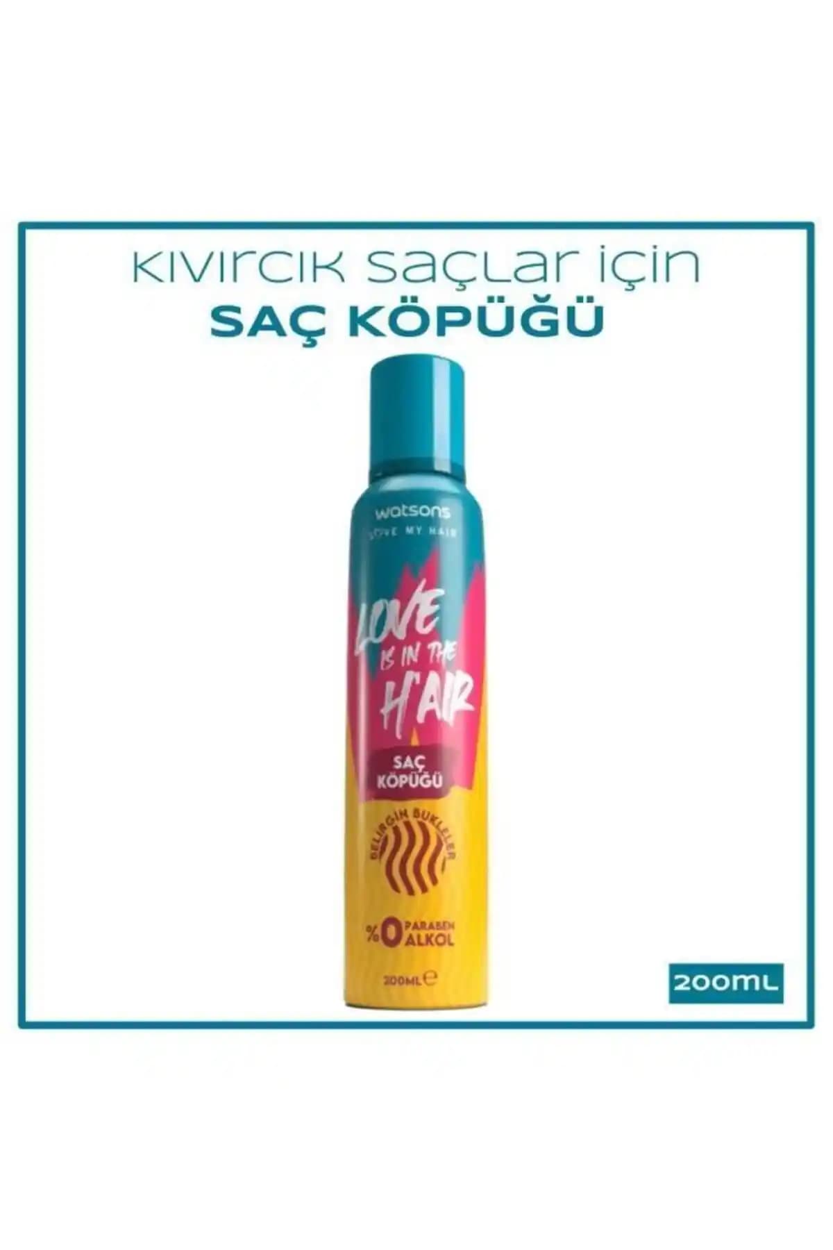 Watsons Saç Köpüğü Bukle Belirginleştirici: Doğal ve Kalıcı Bukleler İçin Etkili Çözüm