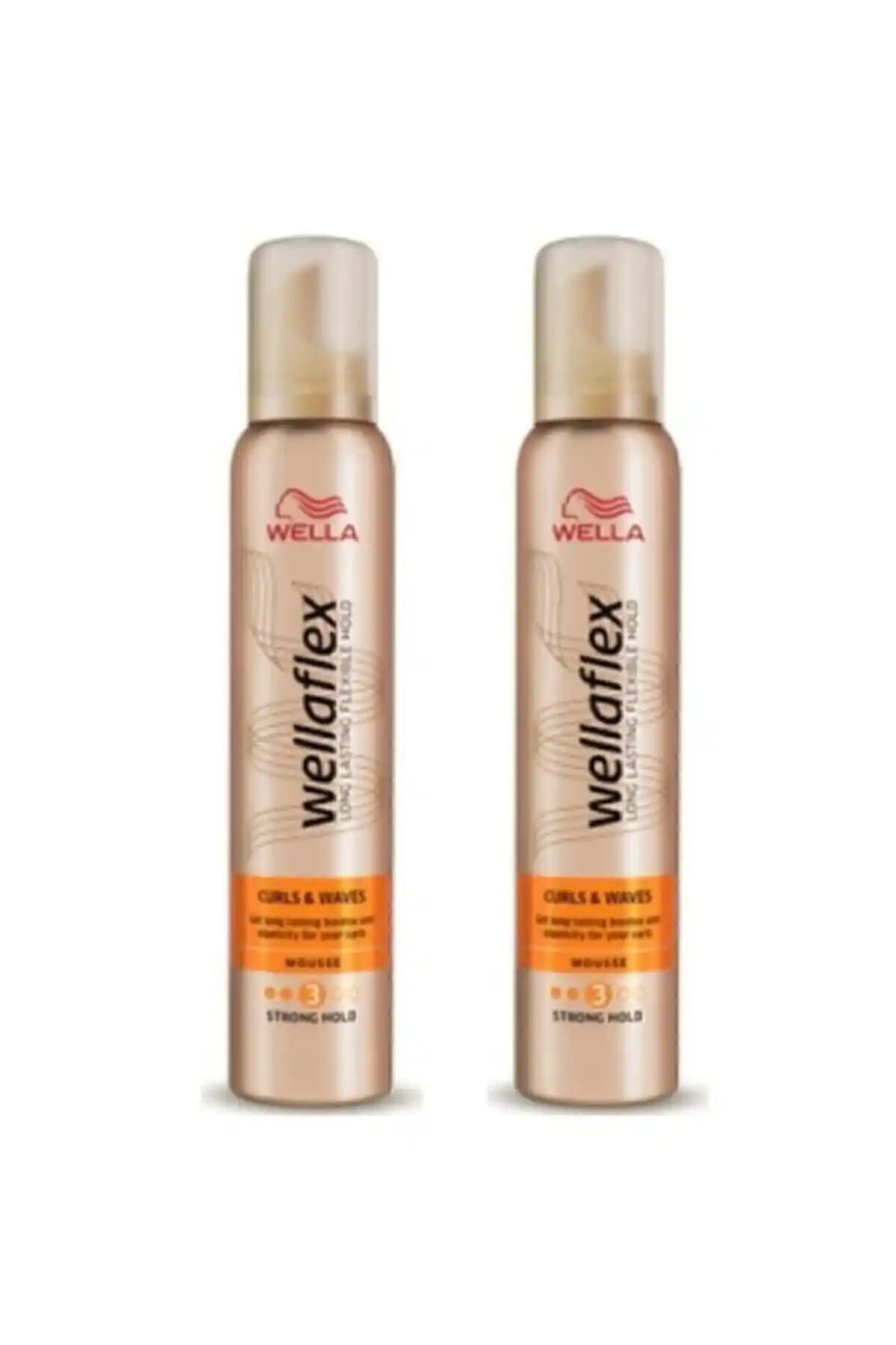 Wellaflex Wella Flex Bukle Canlandırıcı Saç Köpüğü ile Doğal Bukleleri Uzun Süre Koruyun