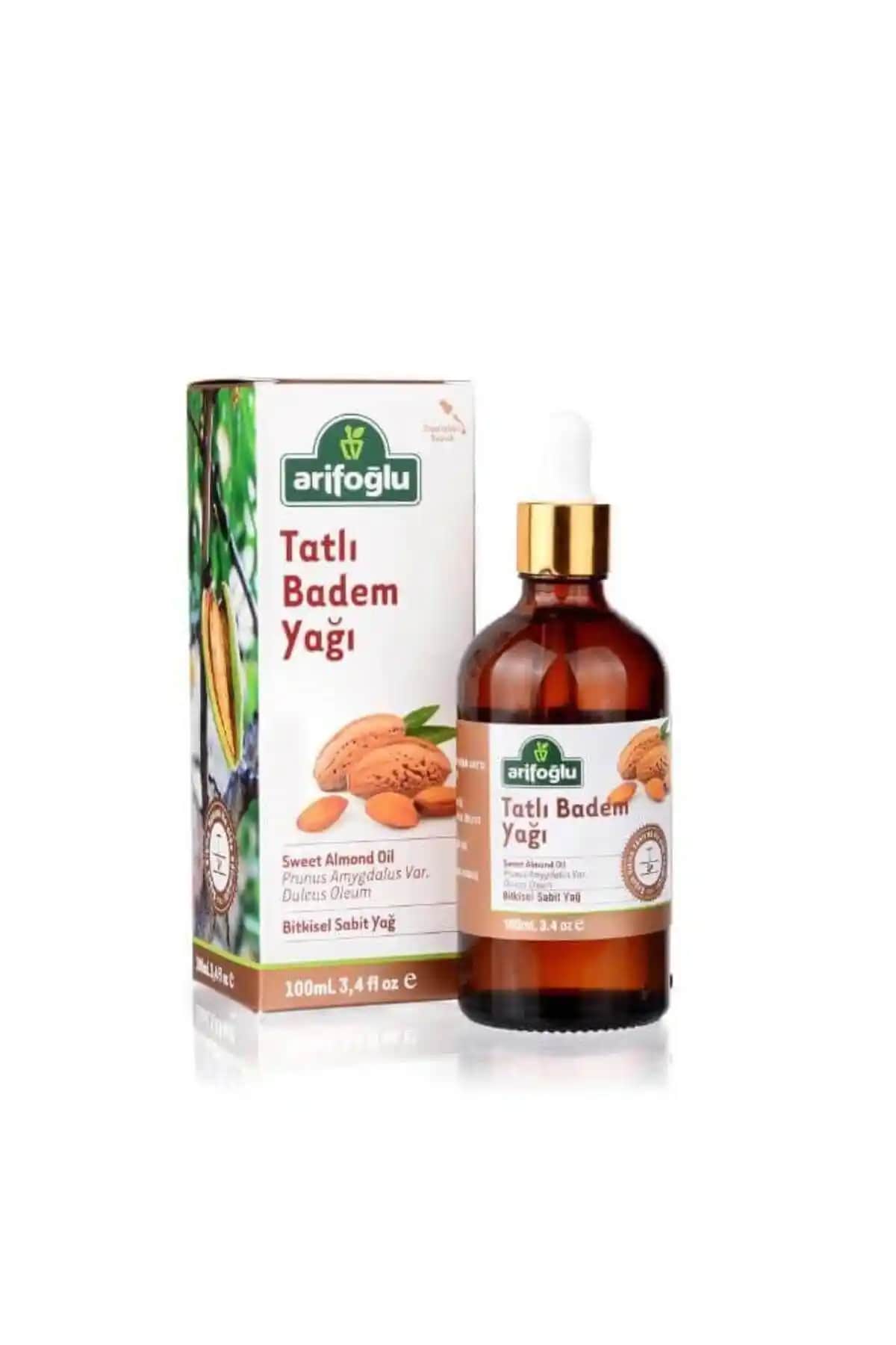 Arifoğlu Badem Yağı Tatlı 100ml Doğal Cilt ve Saç Bakım Ürünü