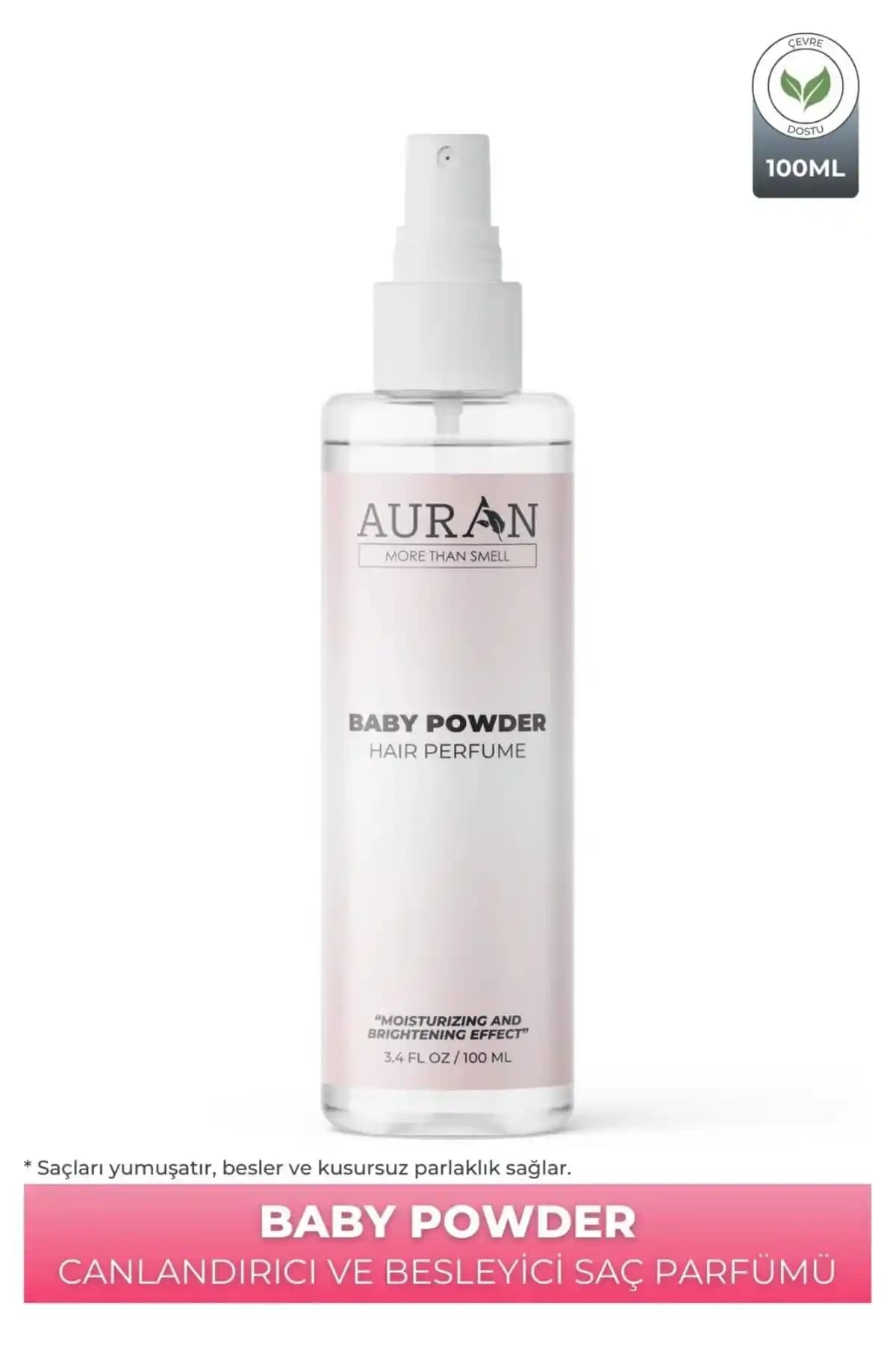AURAN Bebek Pudrası Saç Parfümü: Ferah ve Kalıcı Koku ile Saçlara Doğal Bakım