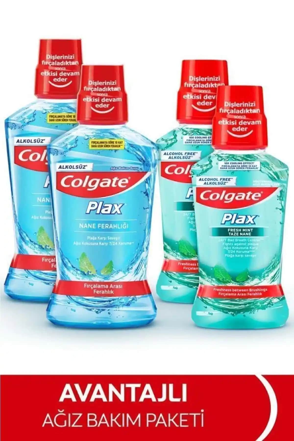 Colgate Plax Nane Ferahlığı Alkolsüz Ağız Bakım Suyu: Güvenli ve Ferahlatıcı Seçenek