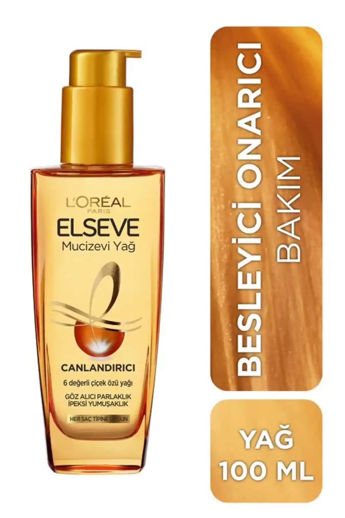 Elseve Mucizevi Canlandırıcı Bakım Yağı: İnce Tellı Saçlar İçin Parlaklık ve Yumuşaklık Sağlayan Etkili Ürün