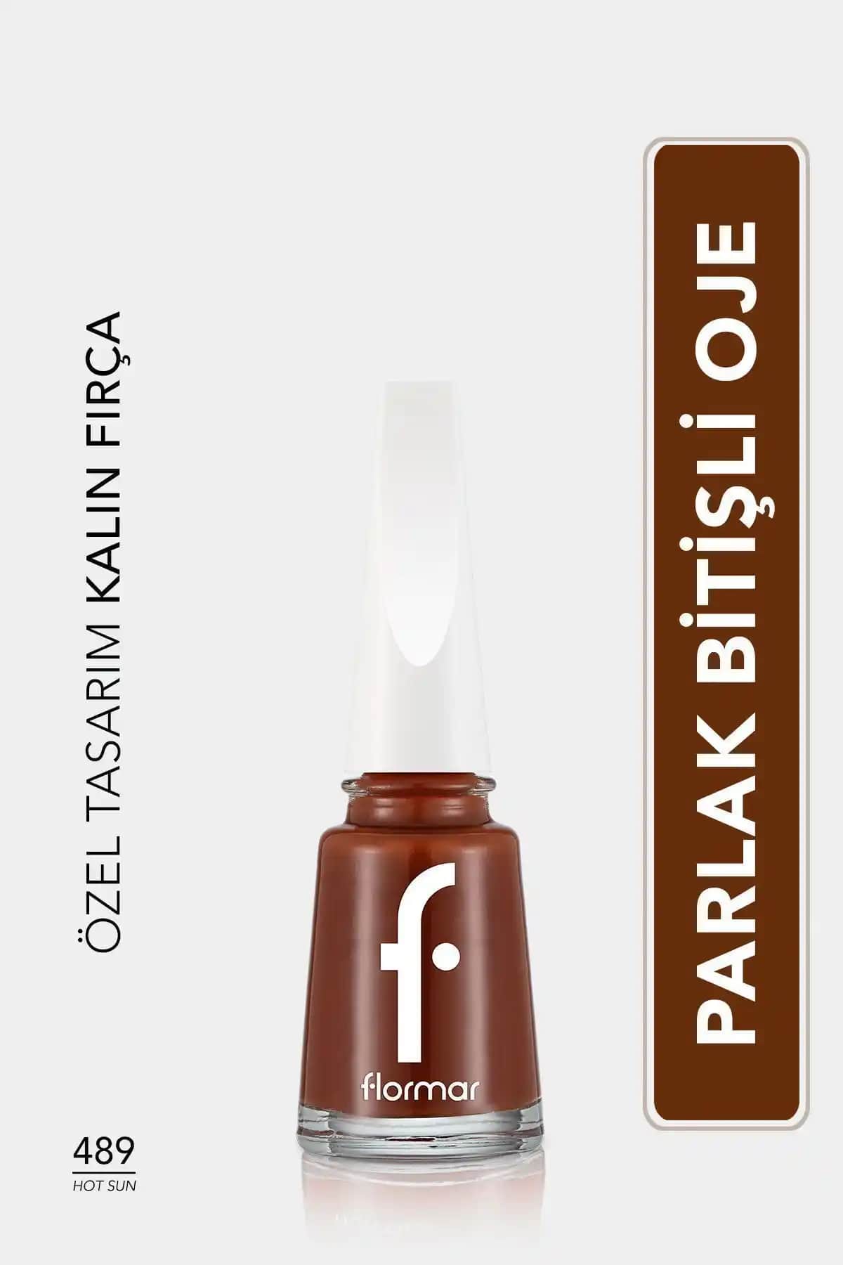 Flormar Klasik Parlak Oje ve Maxi Brush 427 Sandstone Karşılaştırması