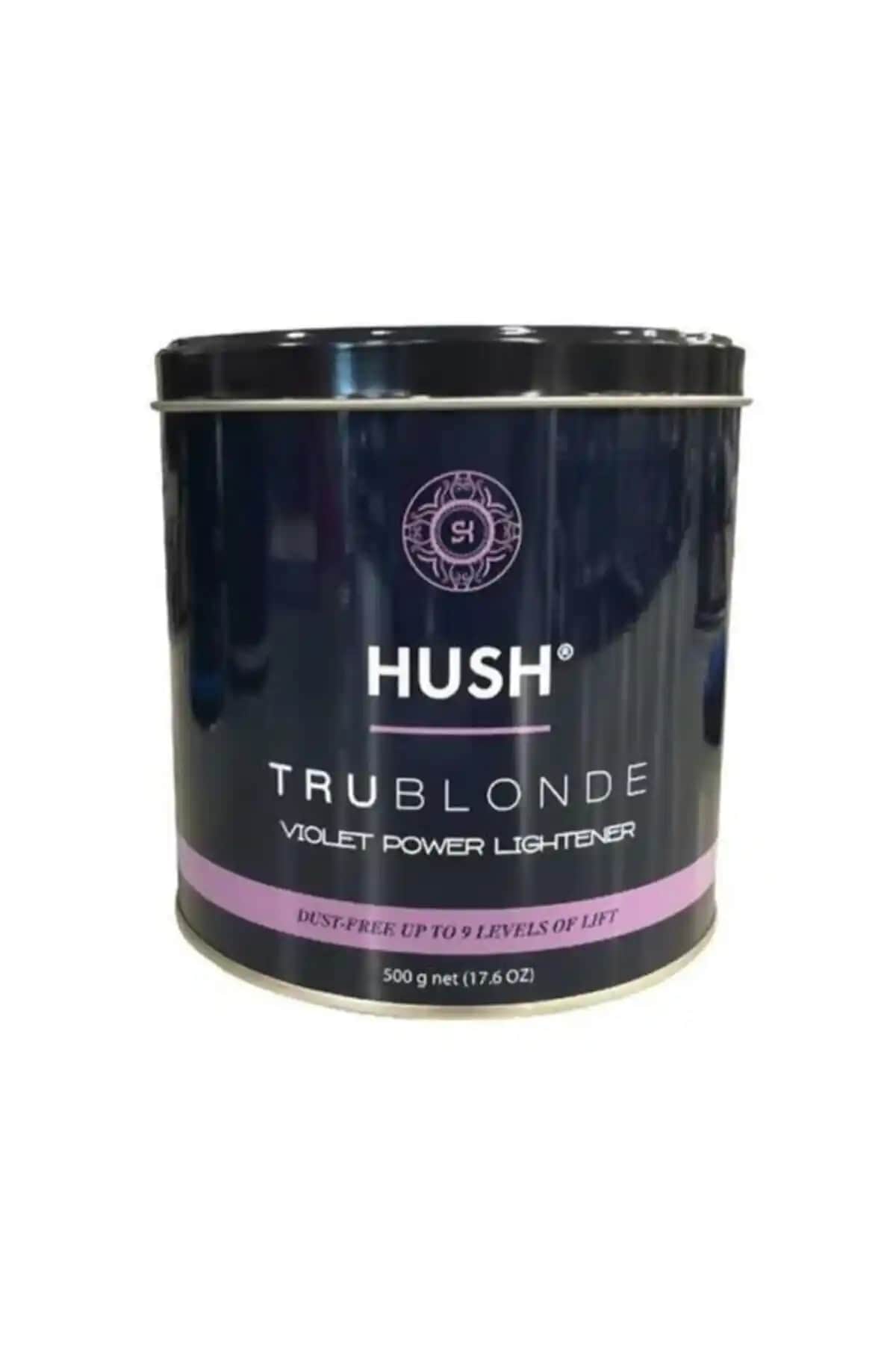 HUSH Trublonde Yüksek Performanslı Mor Toz Açıcı 500 G Saç Açma ve Renk Açma Çözümü