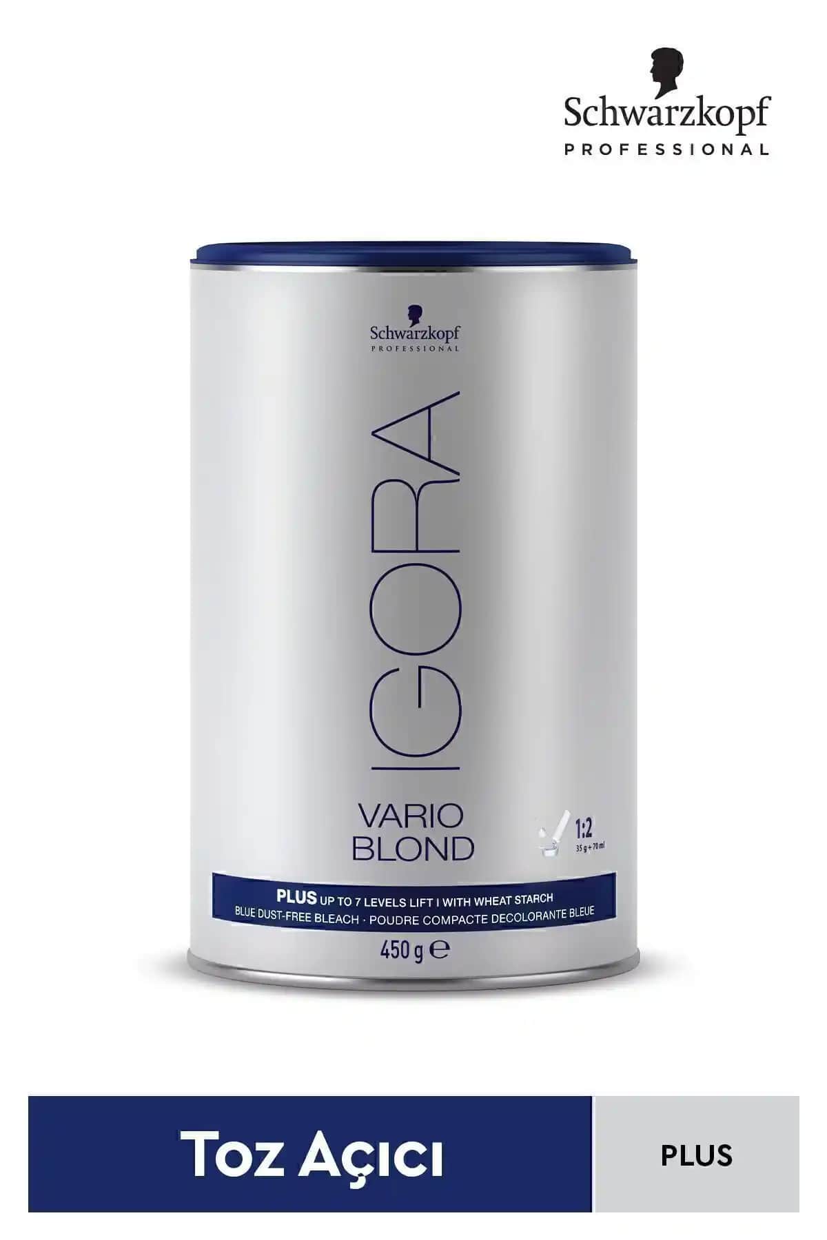 Igora Vario Blond Plus Mavi Açıcı: Güvenilir ve Etkili Profesyonel Saç Açma Ürünü