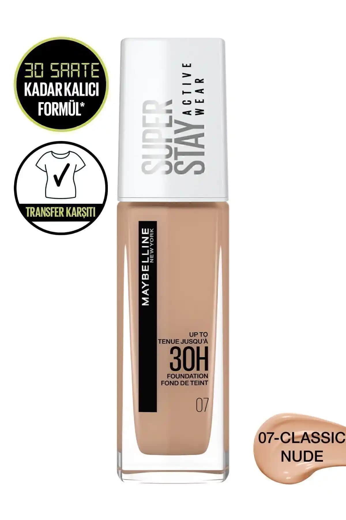 Maybelline Super Stay Active Wear 30h ve 10 Ivory Fondöten Karşılaştırması