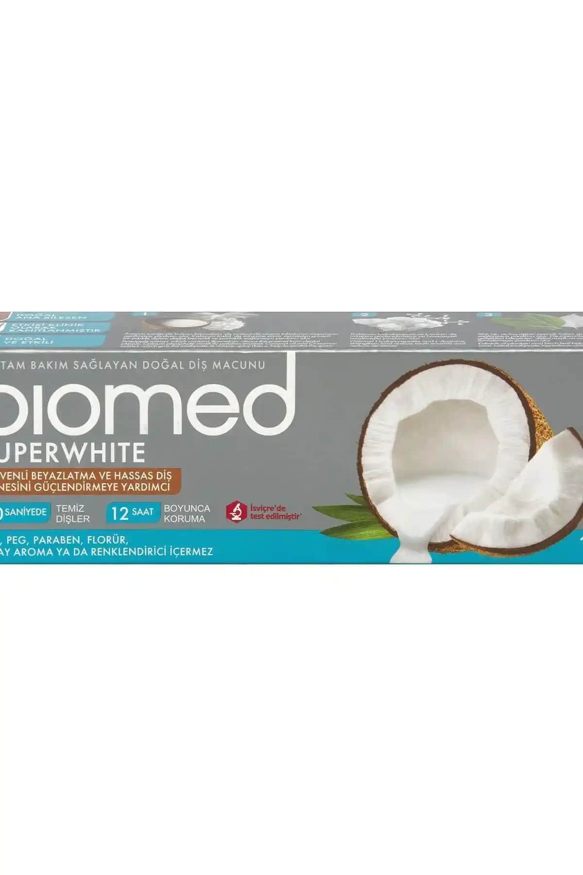 Biomed Superwhite ve Splat Profesyonel Beyazlık Diş Macunu Karşılaştırması