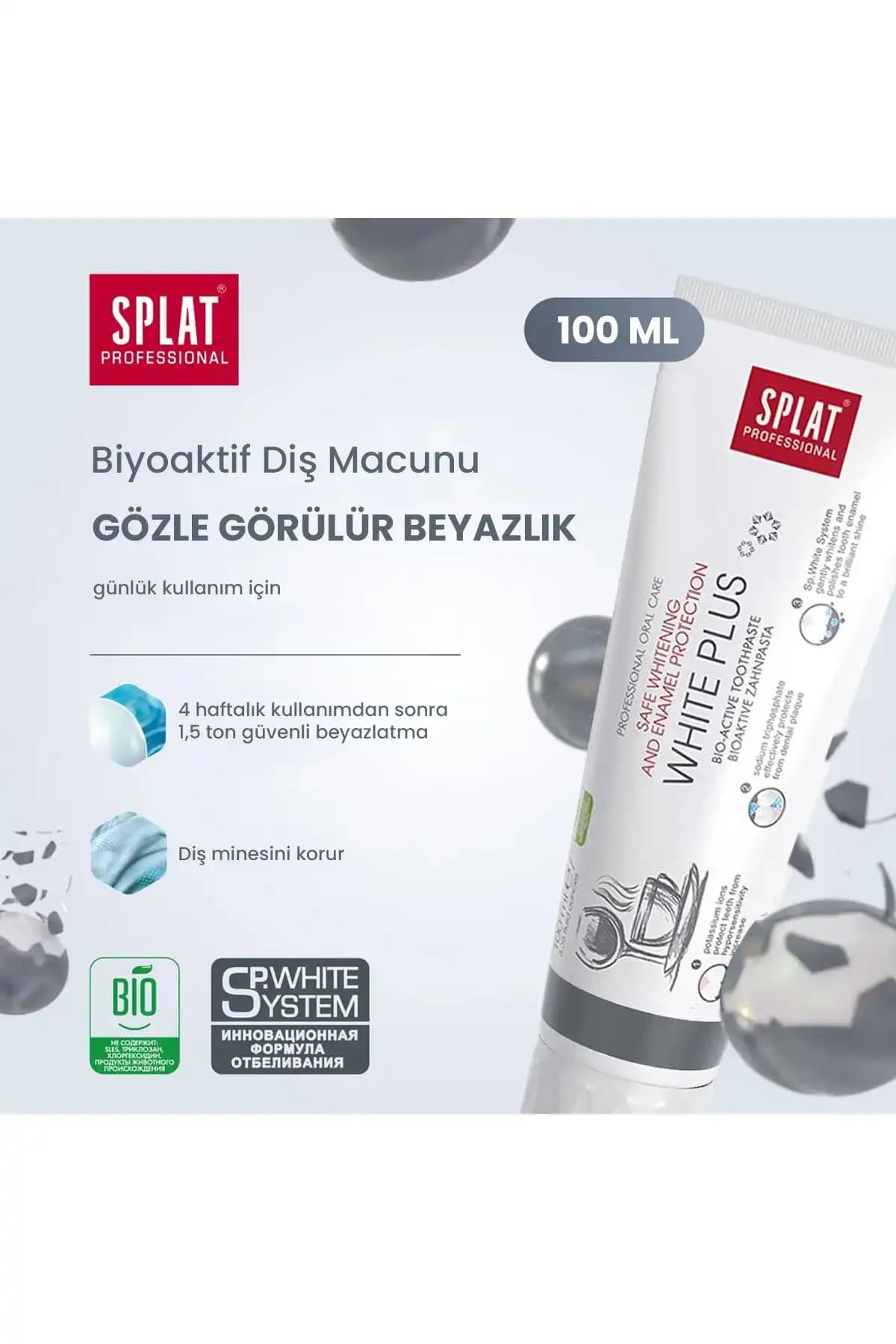Biomed Superwhite ve Splat Profesyonel Beyazlık Diş Macunu Karşılaştırması 2