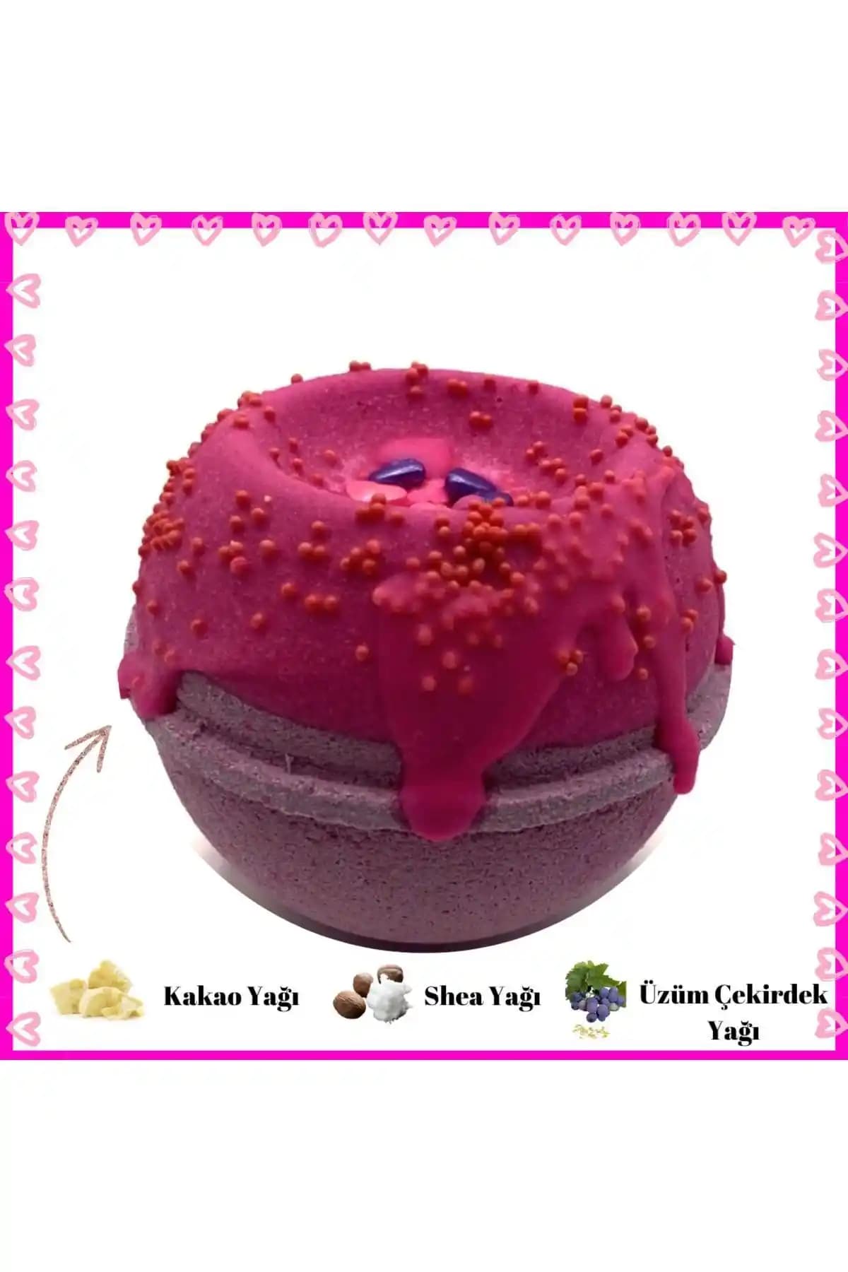 Body Boon Romantika Köpüren Banyo Topu: Lüks ve Rahatlatıcı Banyo Deneyimi İçin