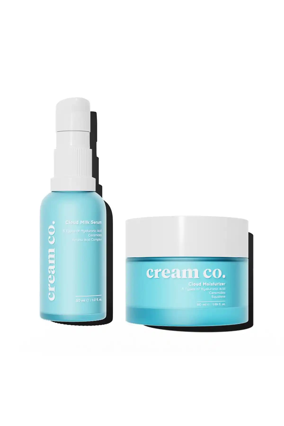 Cream Co. Bariyer Güçlendirici Su Bazlı Yüz Kremi Hassas Ciltler İçin Günlük Nemlendirici ve Onarıcı