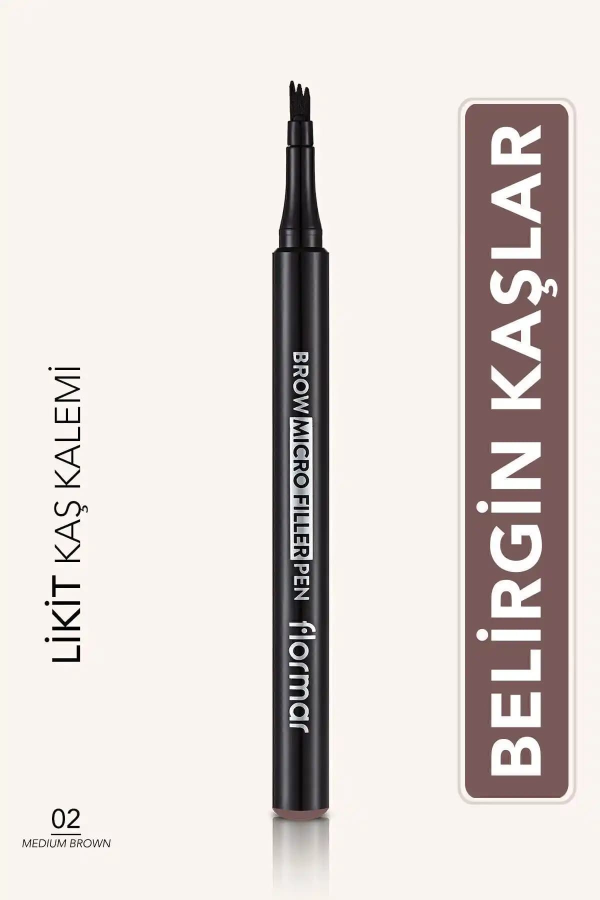 Kaş Kalemi Karşılaştırması: Flormar Fırça Uçlu Likit ve Pastel Browmatic Waterproof