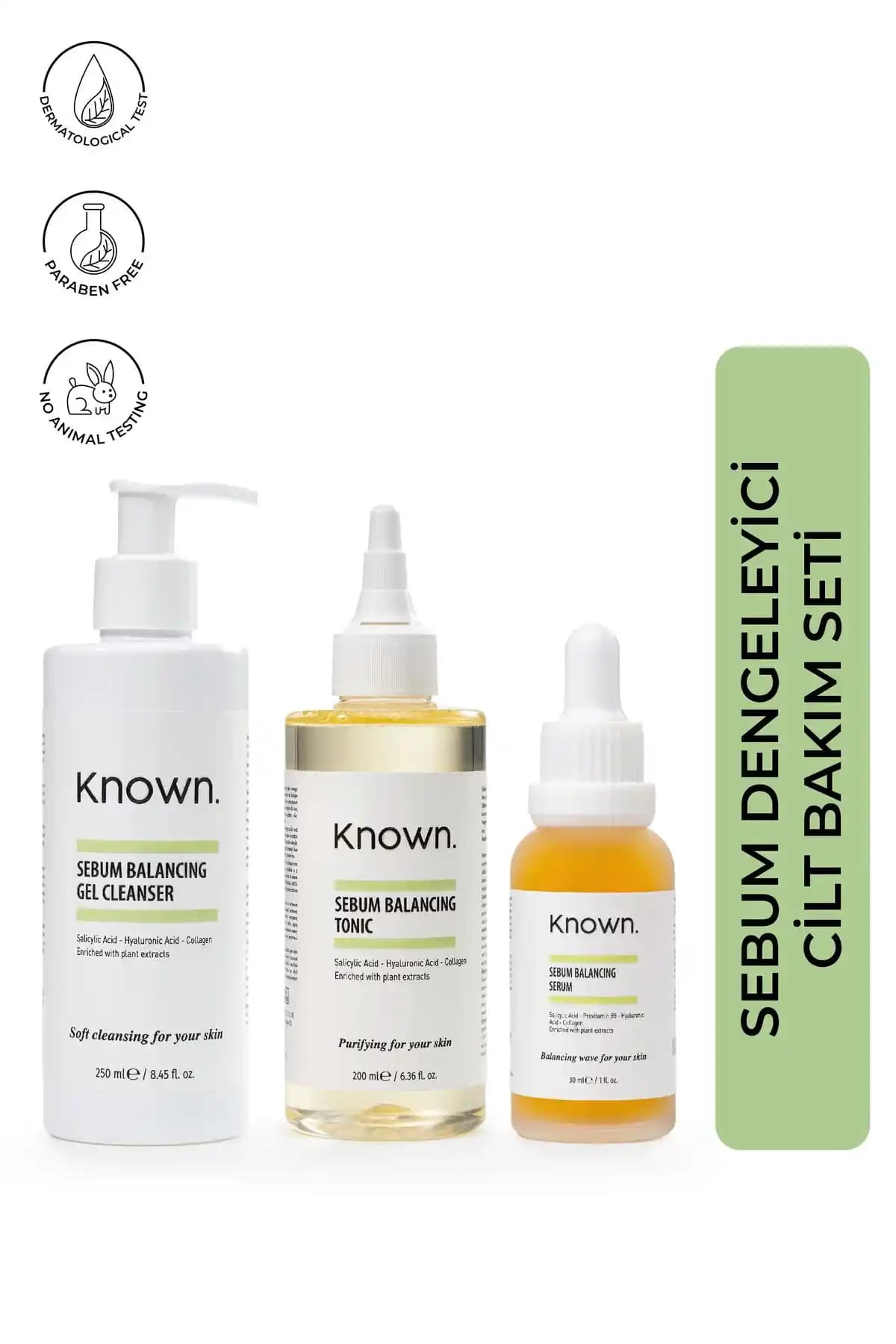 KNOW. Siyah Nokta ve Akne Karşıtı Sebum Dengeleyici Set: Güvenli ve Etkili Cilt Bakımı Çözümü