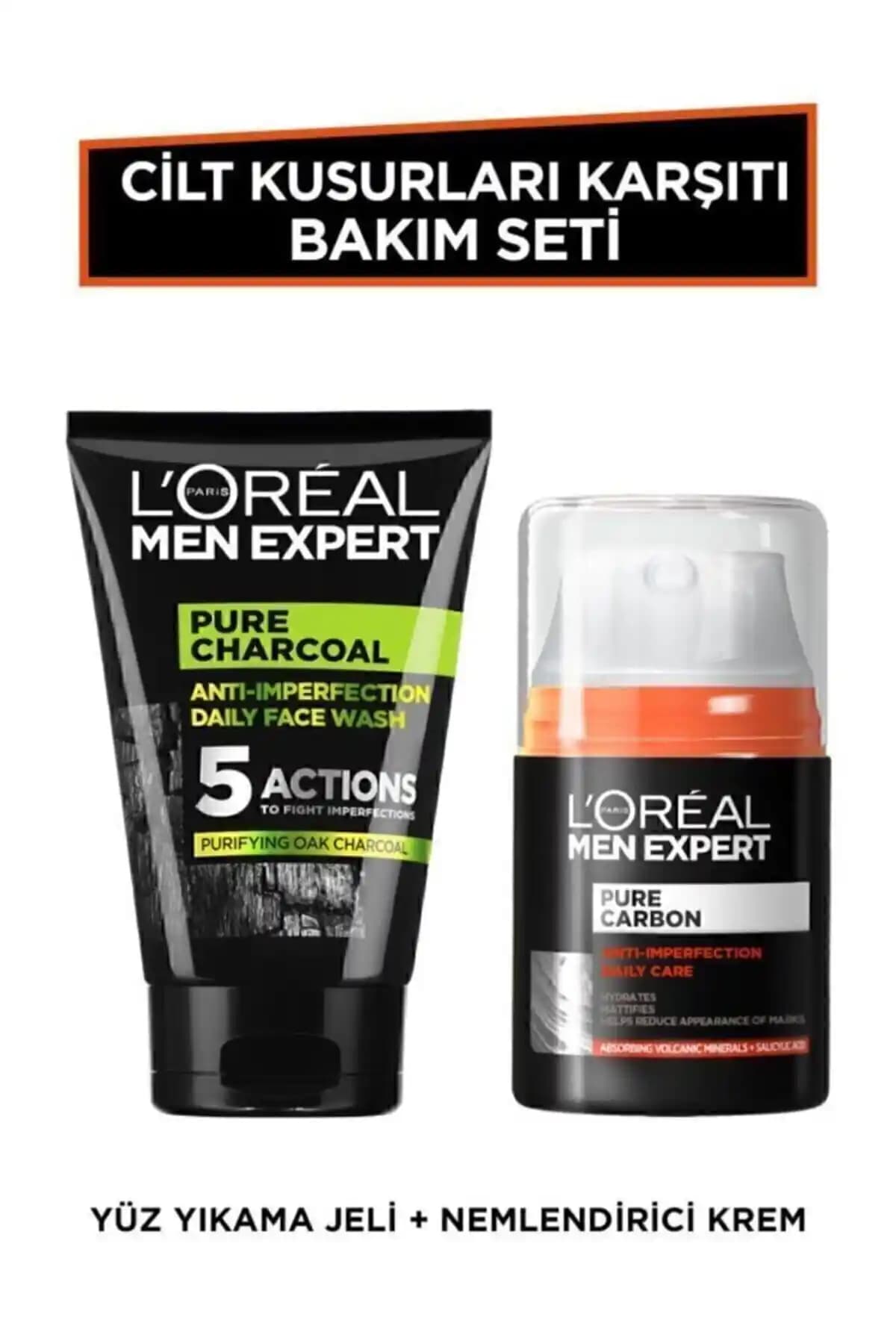 L'Oreal Men Expert Cilt Kusurları Karşıtı Bakım Seti: Erkekler İçin Temiz ve Sağlıklı Cilt