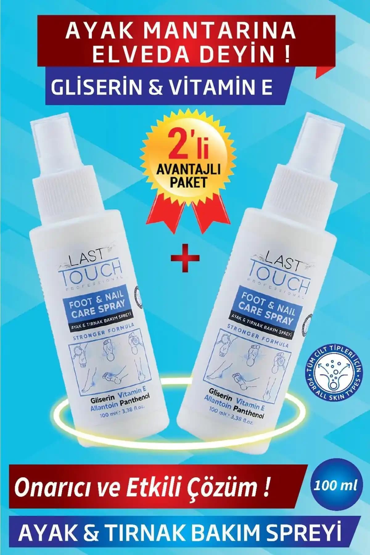 LAST TOUCH ve lilynose Ayak ve Tırnak Bakım Setleri Karşılaştırması