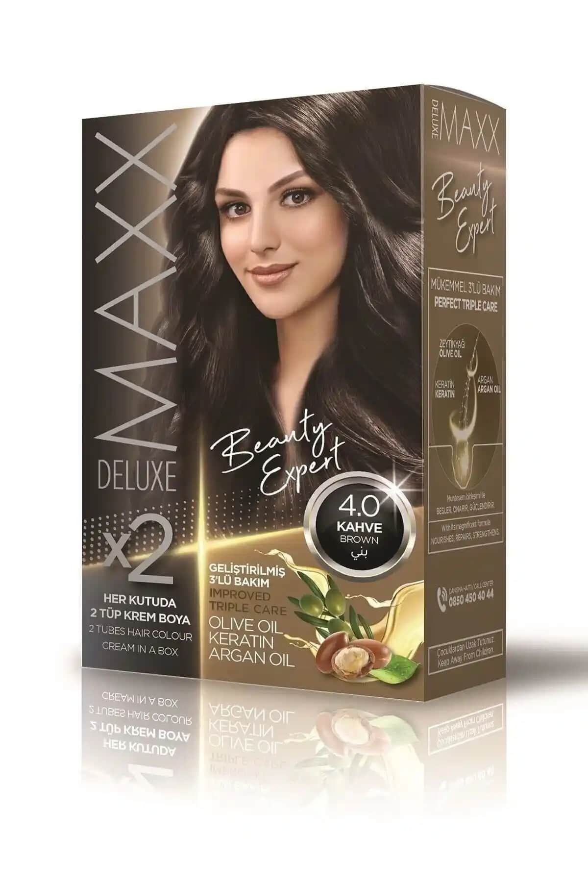 MAXX DELUXE Güzellik Uzmanı Saç Boyası Karşılaştırması: 4.0 Kahve ve 6.7 Çikolata Kahve