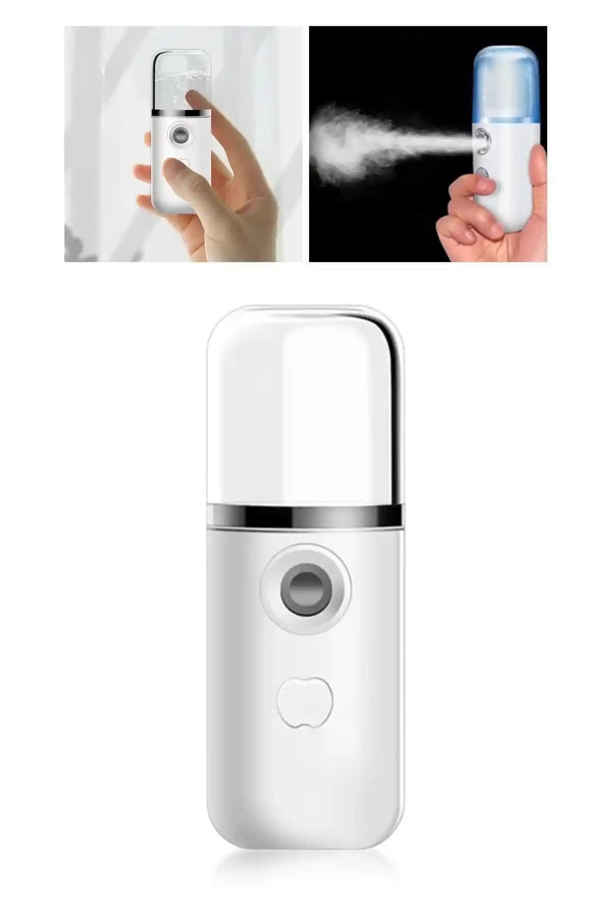 MUJGAN Soğuk Mini Buhar Makinası: Yüz Nemlendirme ve Rahatlatma Cihazı