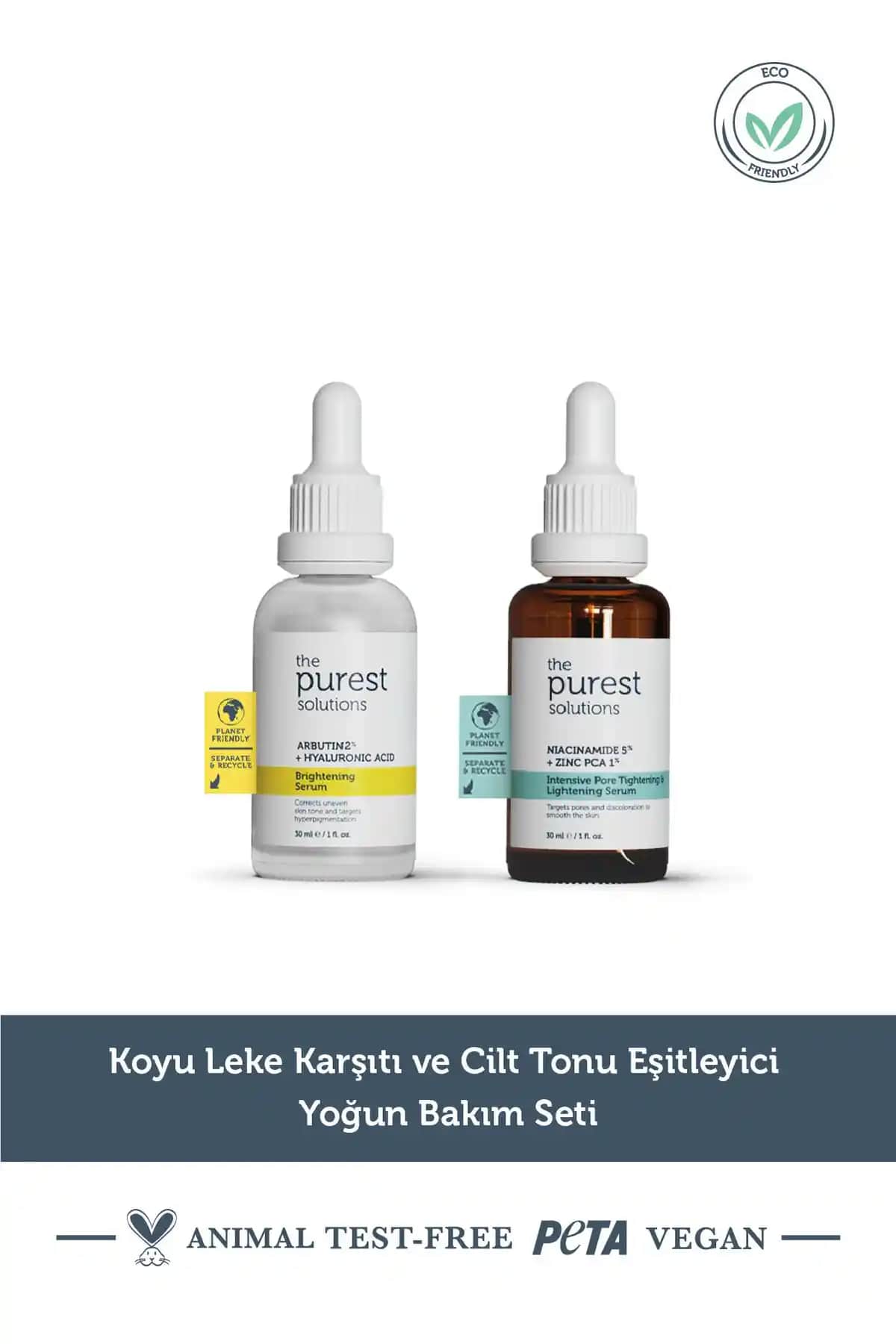 The Purest Solutions Koyu Leke ve Cilt Tonu Eşitlemeye Yardımcı Bakım Seti İncelemesi