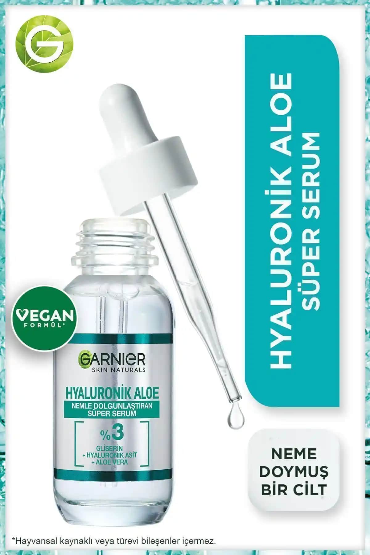 Garnier Hyaluronik Aloe Nemlendirici ve Dolgunlaştırıcı Serum İncelemesi