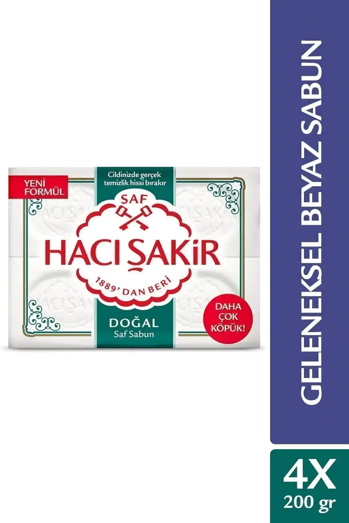 Hacı Şakir Geleneksel Beyaz Sabun ve Hamam Keyfi Sabunlarının Karşılaştırması