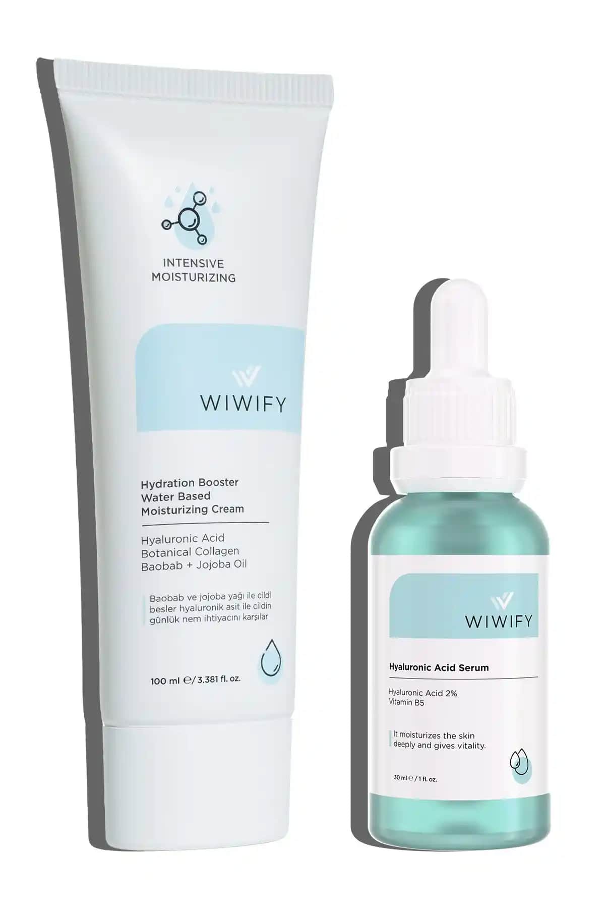WIWIFY Hydra-BOMB Nemlendirici ve Hyaluronic Acid Setiyle Cilt Bakımında Etkili Sonuçlar