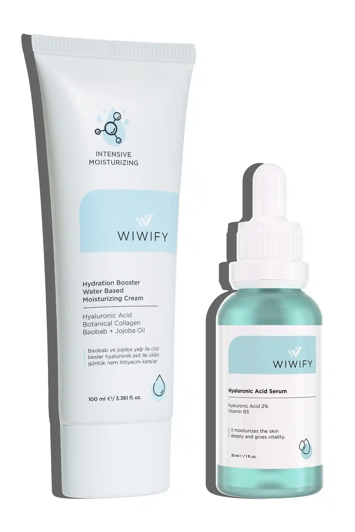WIWIFY Hydra-BOMB Nemlendirici ve Hyaluronic Acid Setiyle Cilt Bakımında Etkili Sonuçlar