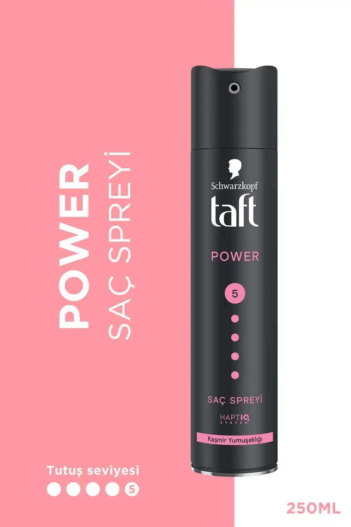 Taft Power Saç Spreyi 250ml: Hacim ve Doğallık Sunan Güçlü Saç Şekillendirici