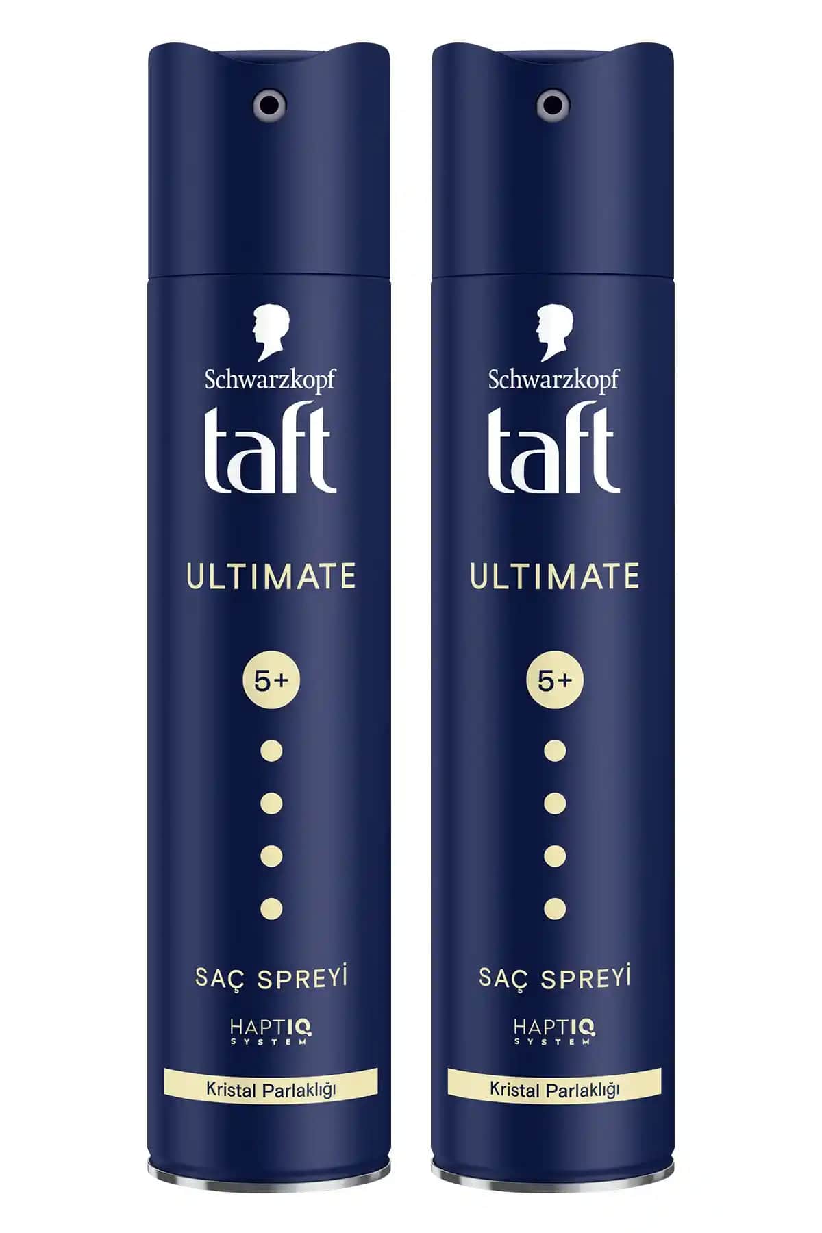 Taft Ultimate Saç Spreyi 250ml 2'li Set ile Kalıcı ve Doğal Saç Şekli