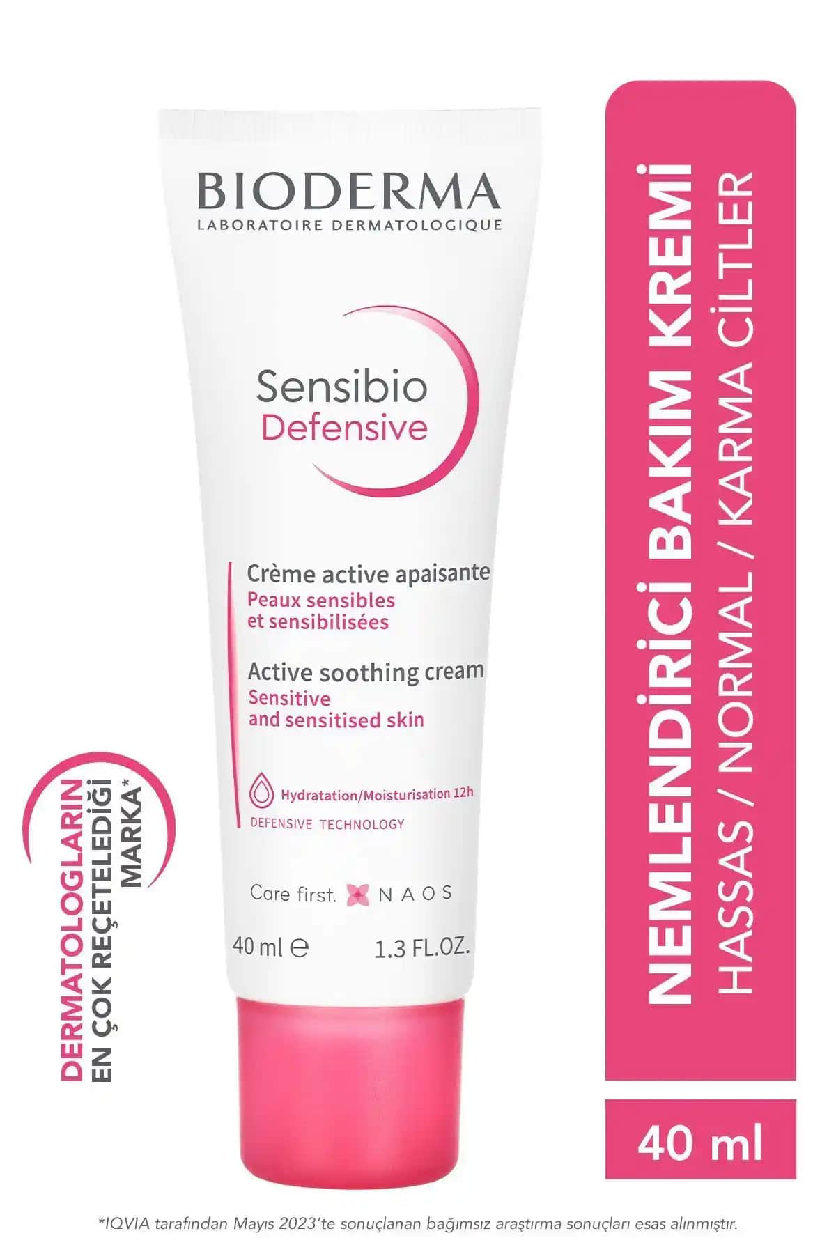 Bioderma Sensibio Defensive Hassas ve Normal Ciltler İçin Güçlendirici Nemlendirici Krem