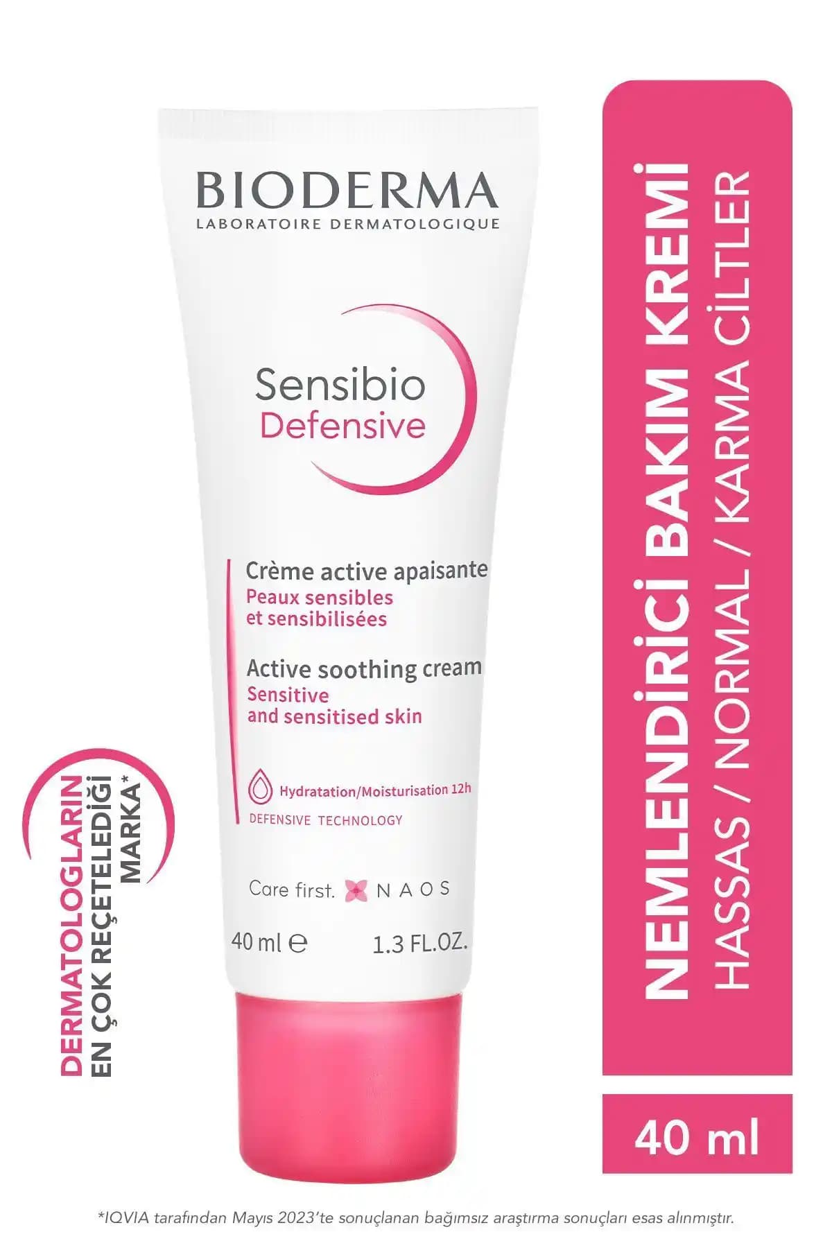 Bioderma Sensibio Defensive Hassas ve Normal Ciltler İçin Güçlendirici Nemlendirici Krem