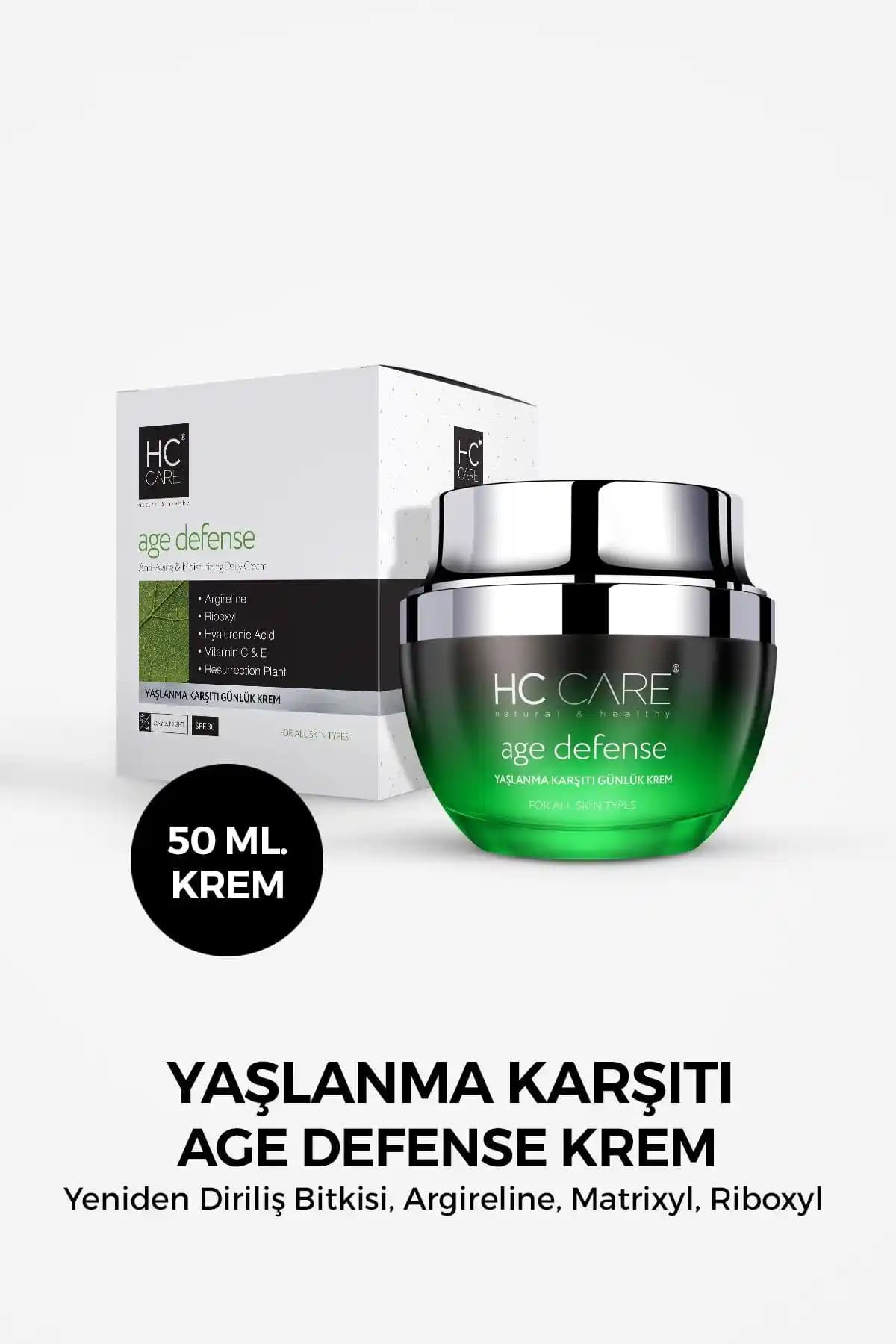 HC Care Age-defense Yaşlanma Karşıtı Bakım Kremi: Nemlendirme ve Cilt Yenileme Özellikleri