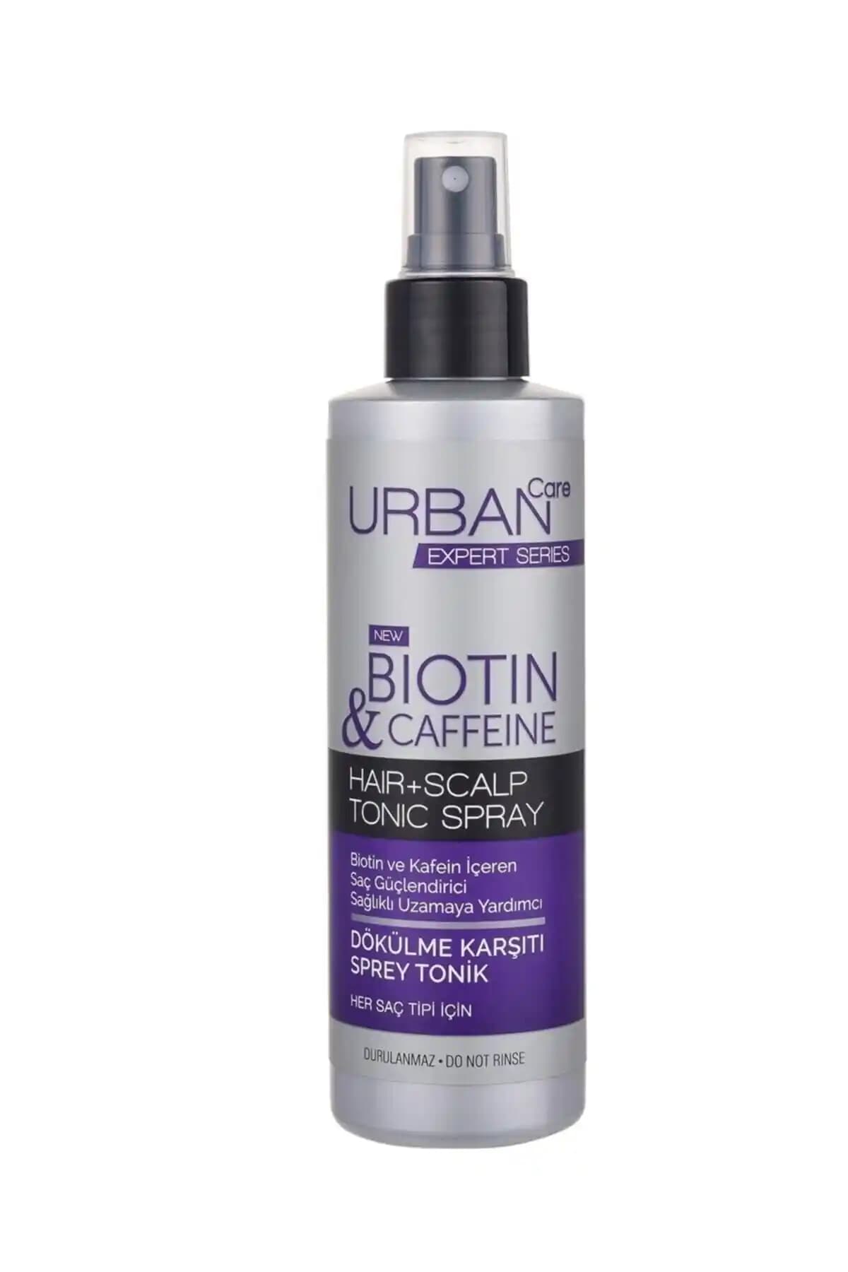 Urban Care Biotin ve Kafein İçeren Tonik Sprey ile Saç Sağlığınızı Güçlendirin