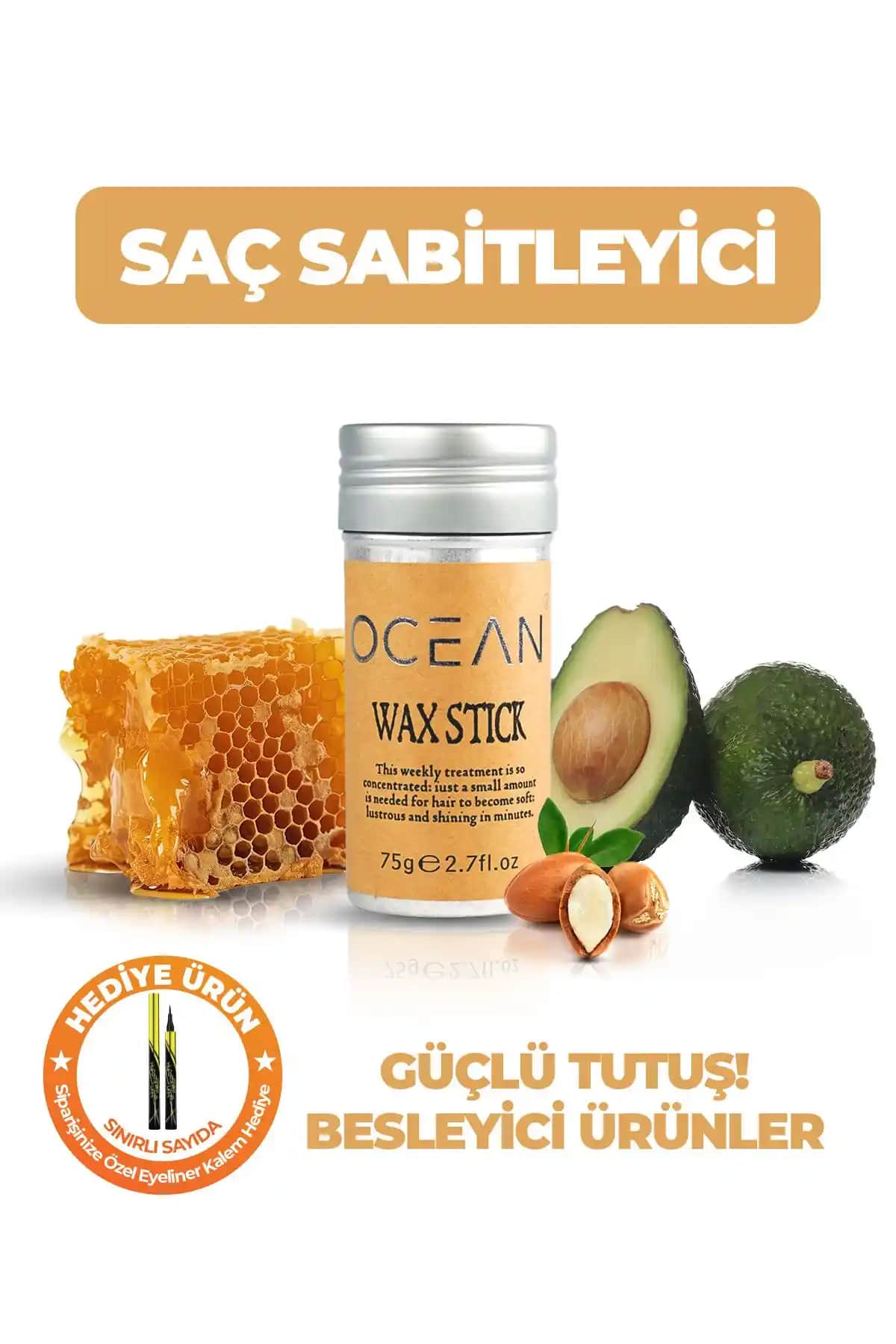 Ocean Hair Wax Stick ile Saç Şekillendirme ve Sabitlemede Yeni Çözüm