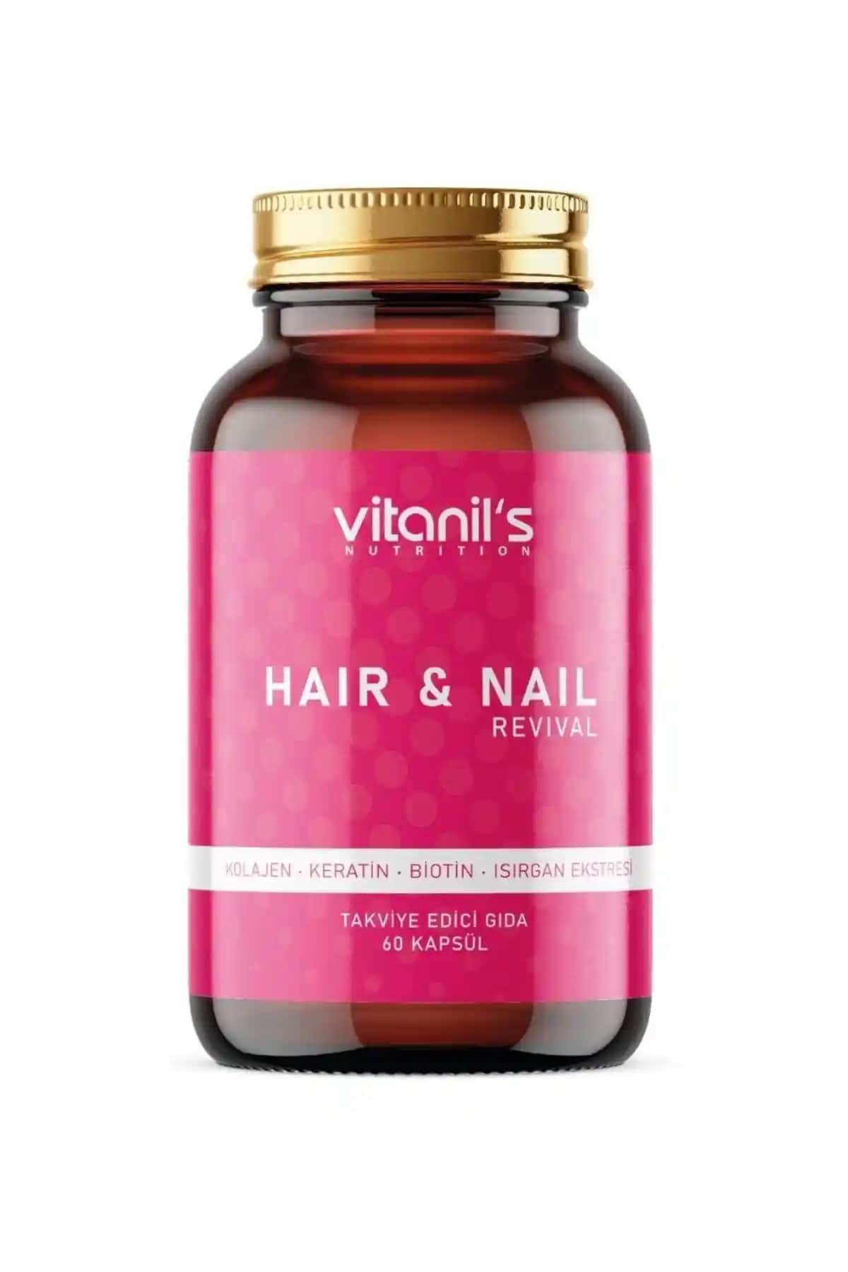 Vitanil Nutrition Hair & Nail Kapsülleri ile Saç ve Tırnak Sağlığını Güçlendirin