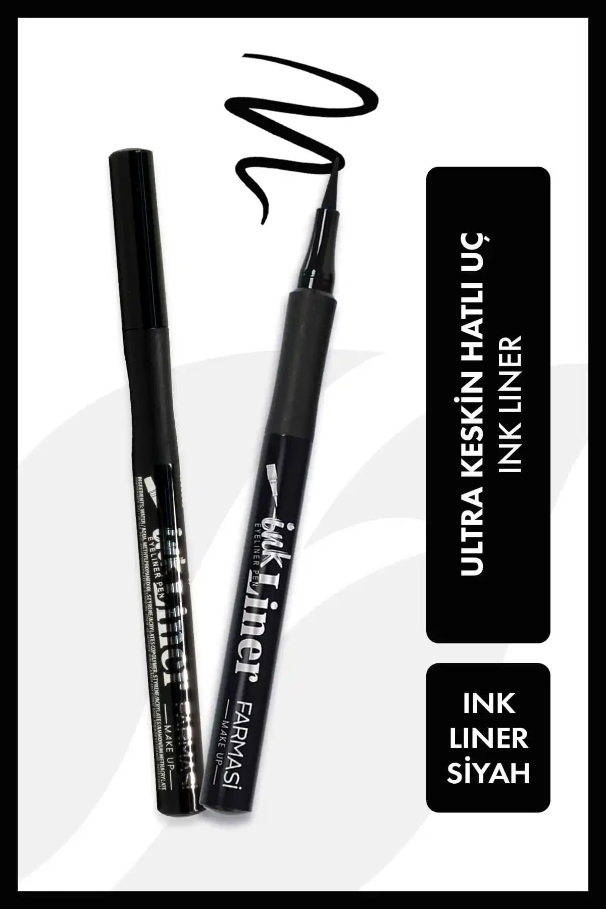 Farmasi Yoğun Siyah Eyeliner Ink Liner: Kalıcı ve Kolay Kullanımlı Göz Makyajı Ürünü
