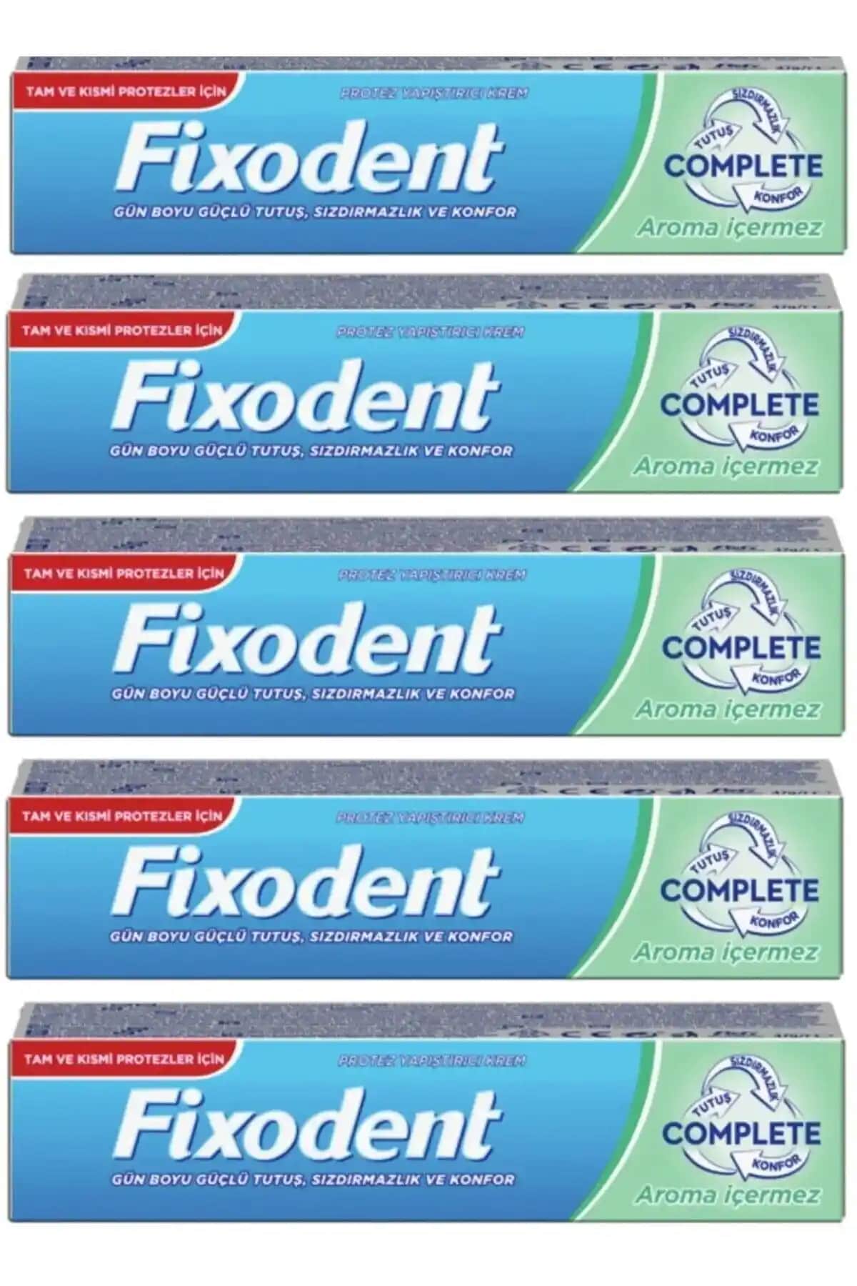Fixodent Complete Diş Protez Yapıştırıcı Karşılaştırması Aromasız ve Ferah Formlar