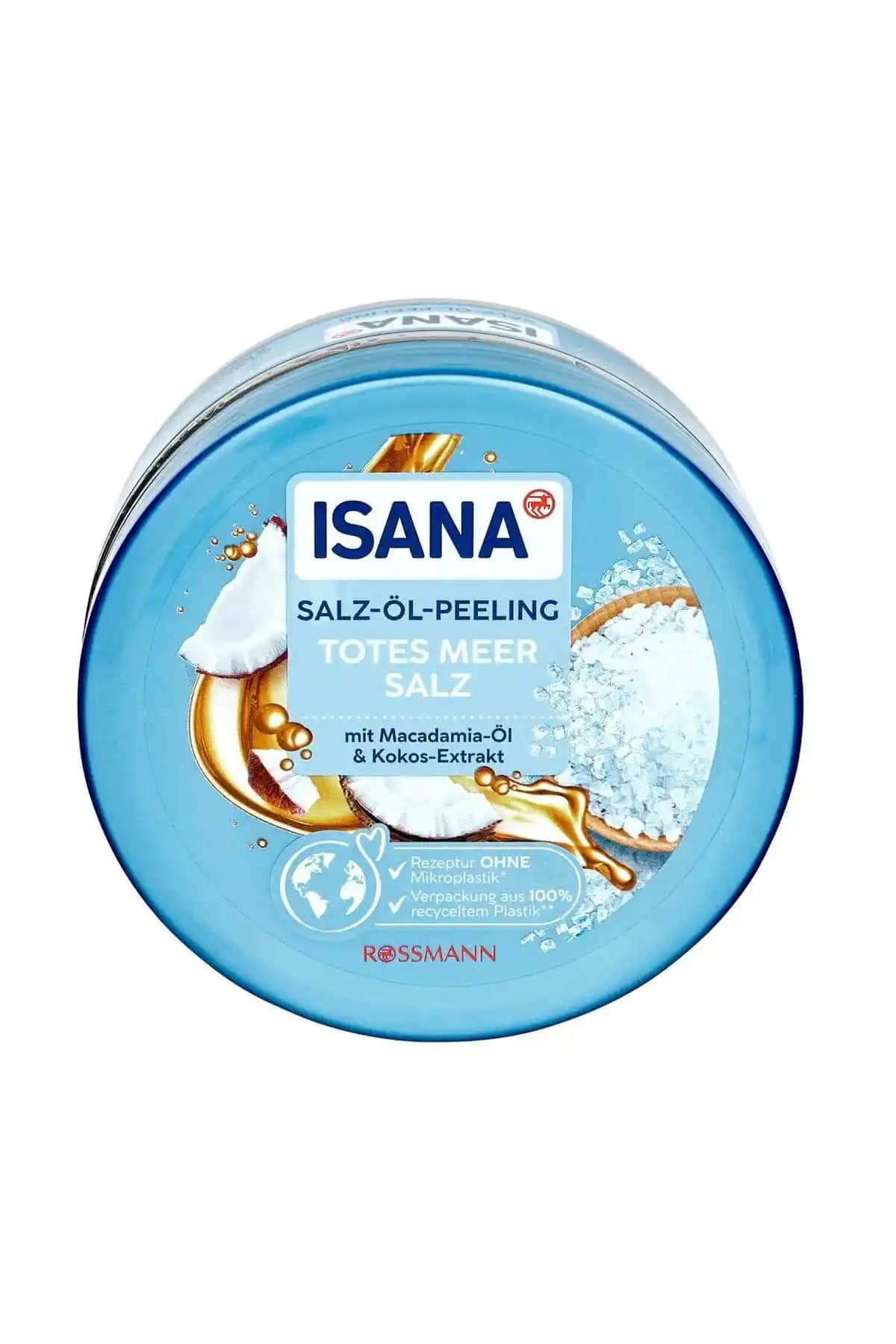 ISANA Vücut Peelingi Ölü Deniz Tuzu Doğal ve Etkili Cilt Bakım Ürünü