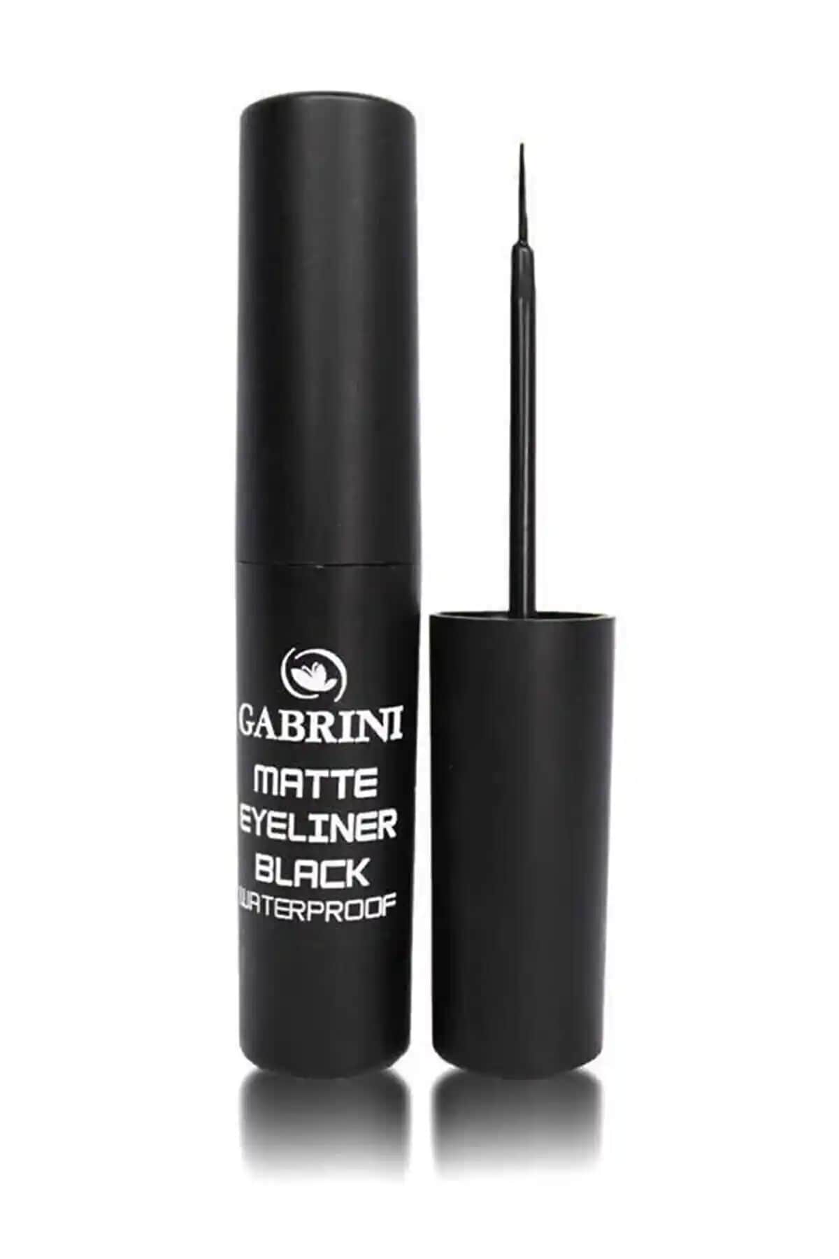 Gabrini Matte Eyeliner: Uzun Süre Dayanıklı, Mat ve İnce Uçlu Göz Kalemi Özellikleri