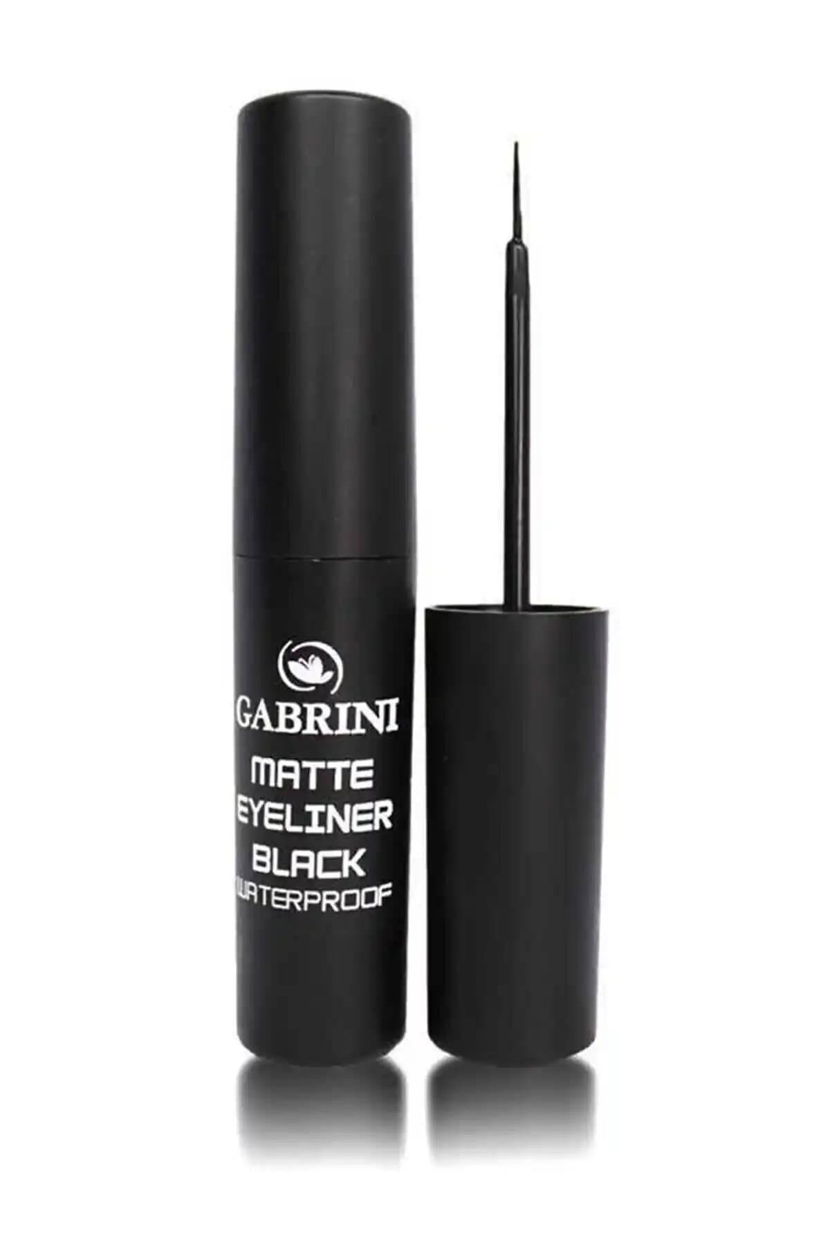 Gabrini Matte Eyeliner: Uzun Süre Dayanıklı, Mat ve İnce Uçlu Göz Kalemi Özellikleri