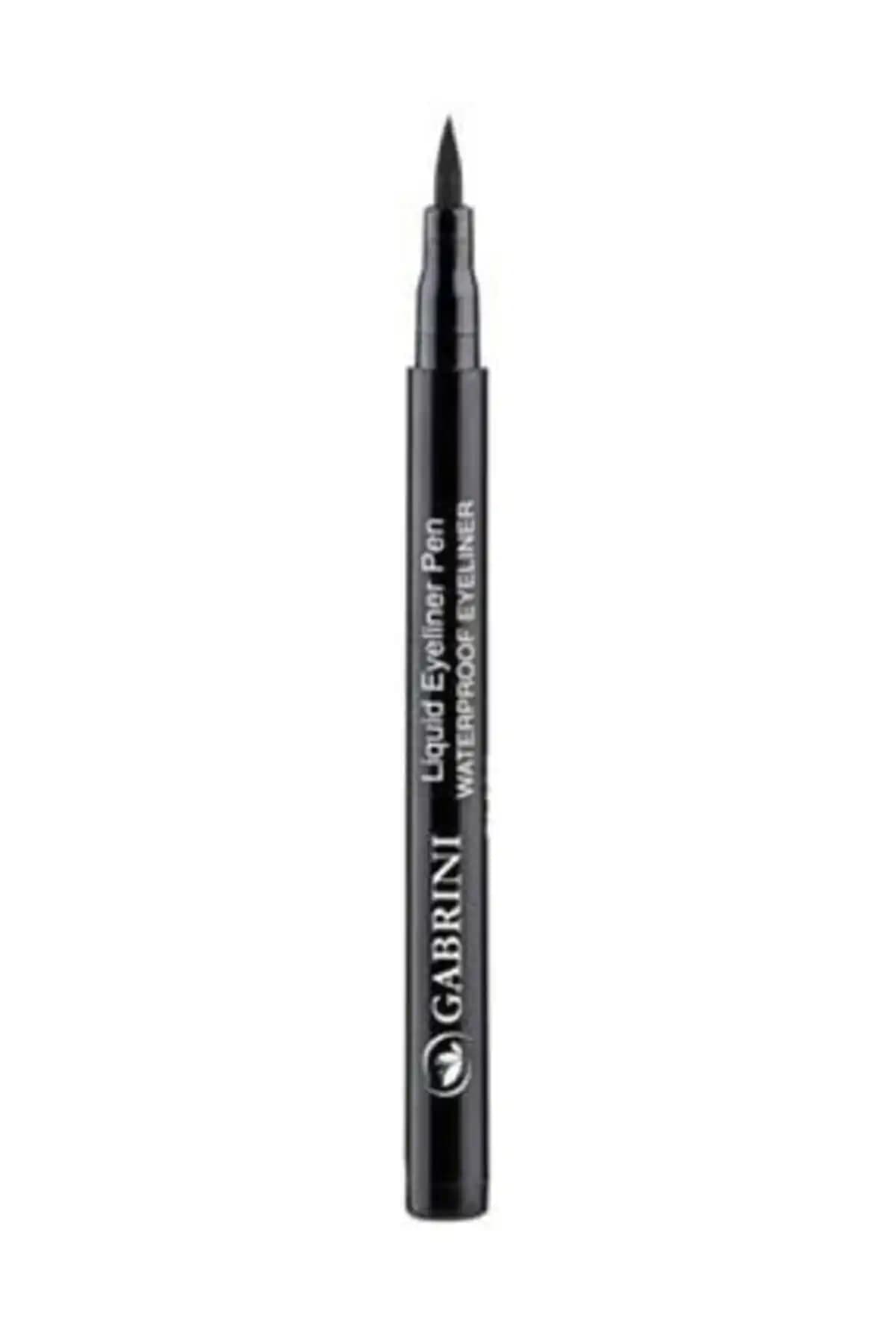 Gabrini Siyah Likit Liquid Eyeliner: Suya Dayanıklı, Uzun Süre Kalıcı ve Kolay Kullanımlı