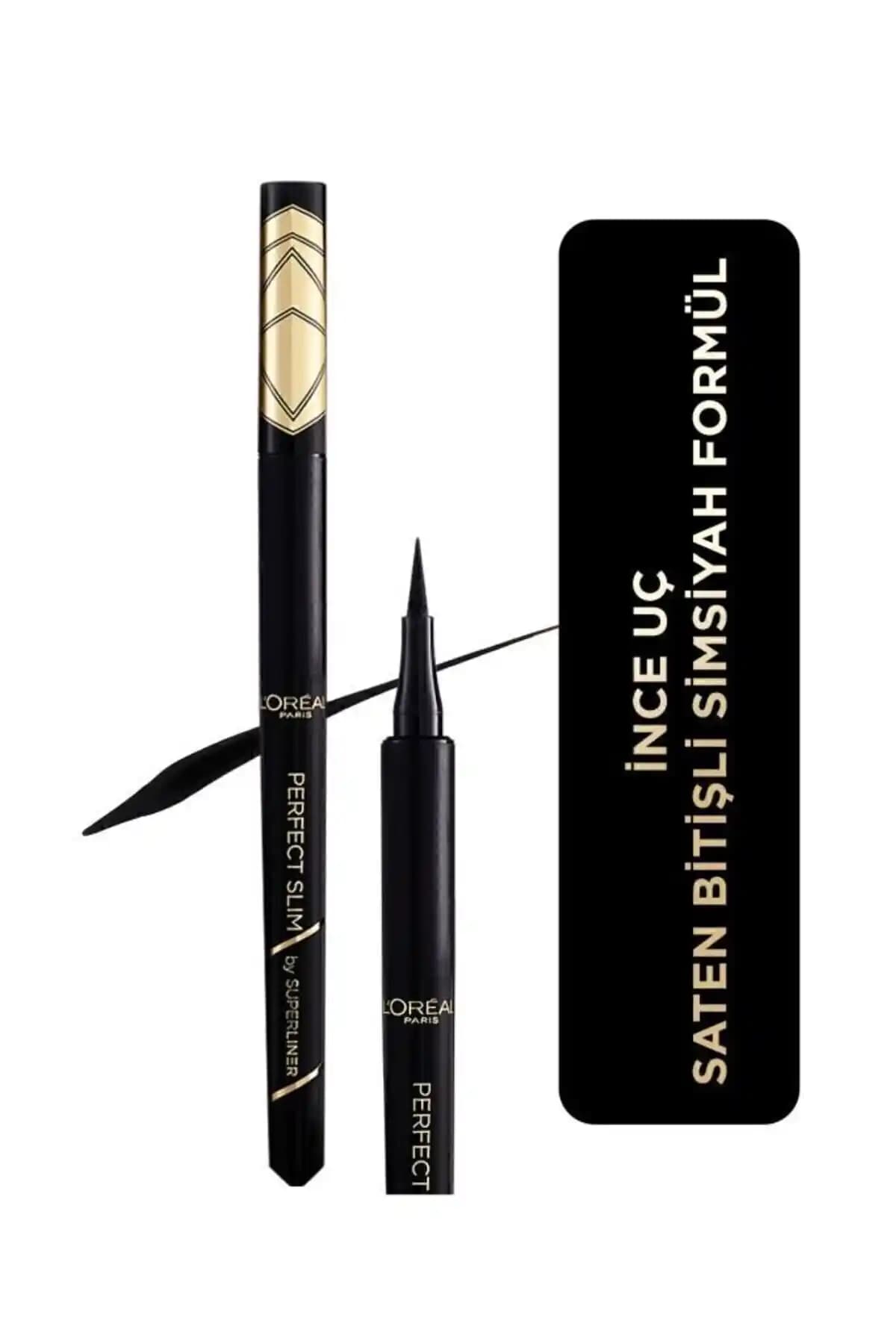 L'Oreal Paris Perfect Slim Superliner Siyah Eyeliner ile Etkileyici Göz Makyajı Nasıl Yapılır
