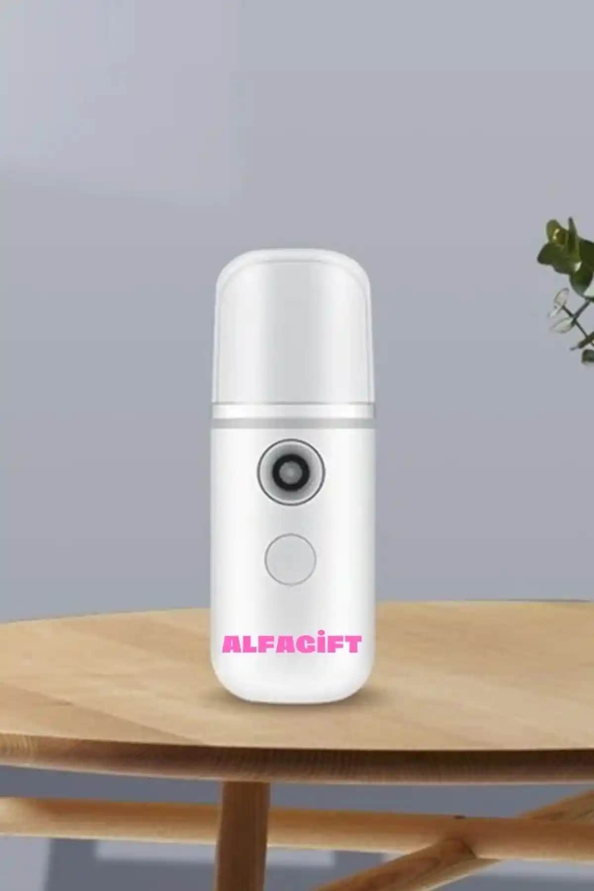 ALFAGİFT Yüz Nemlendirme Cihazı: Taşınabilir Mini Soğuk Buhar Yüz Nemlendirici