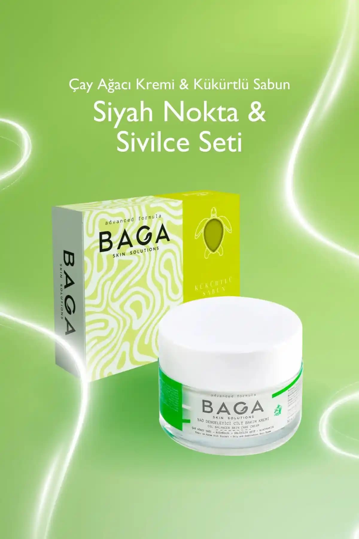 Baga Siyah Nokta ve Sivilce Seti ile Cilt Temizliği ve Sağlığı İçin Etkili Çözüm